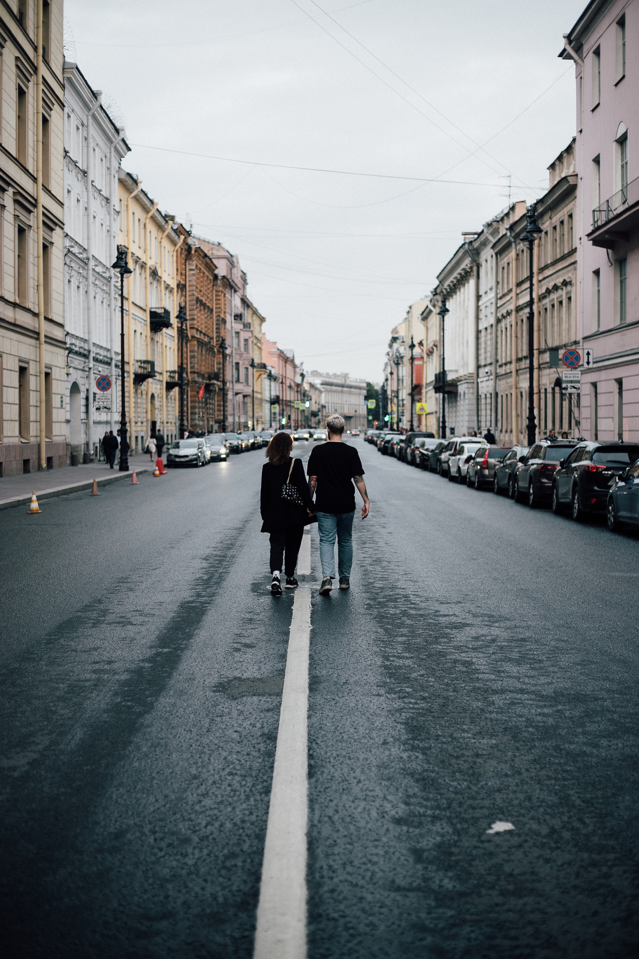 Прогулка по центру. Свадебный фотограф Санкт-Петербург
