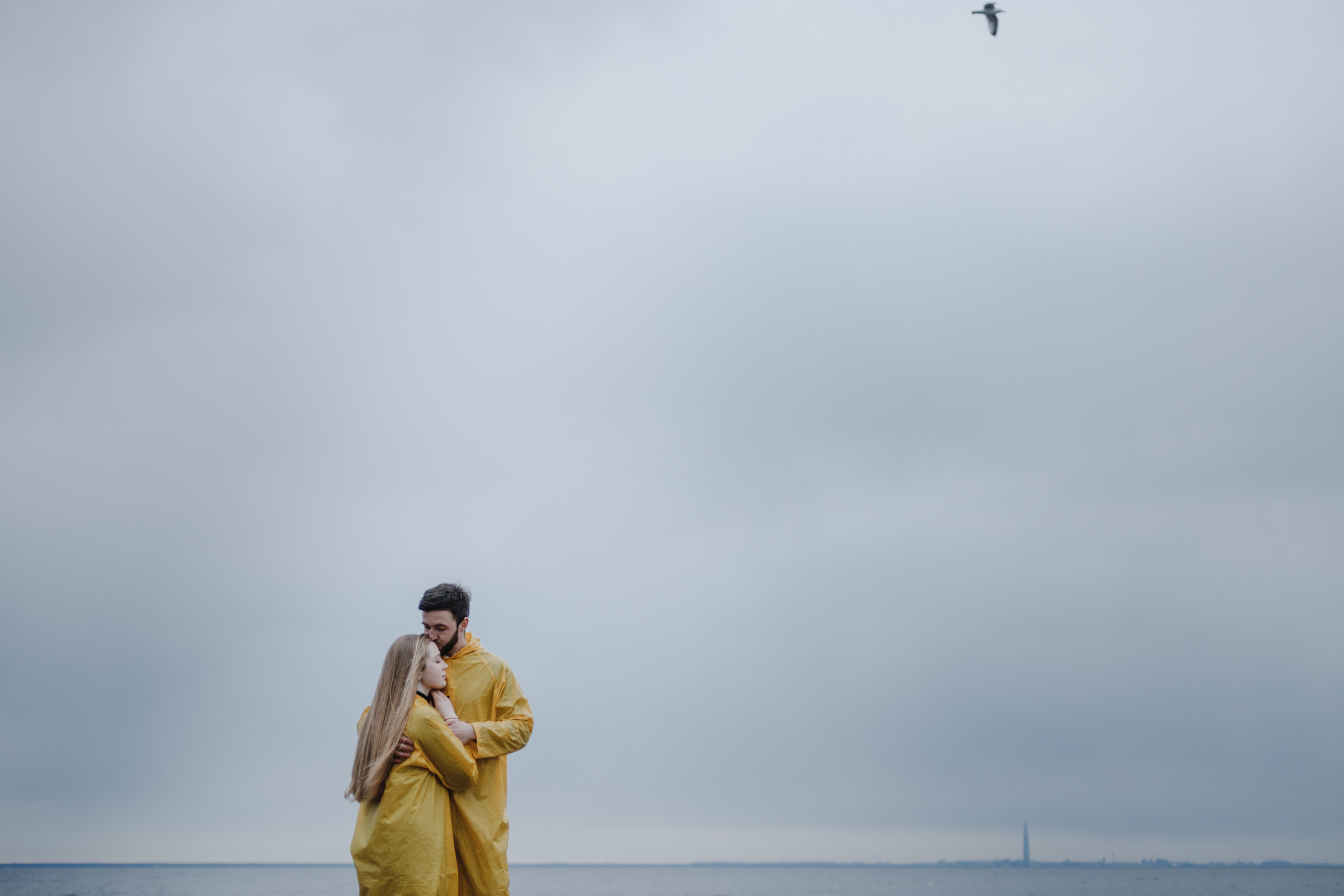 Желтки на заливе. Свадебный фотограф Санкт-Петербург