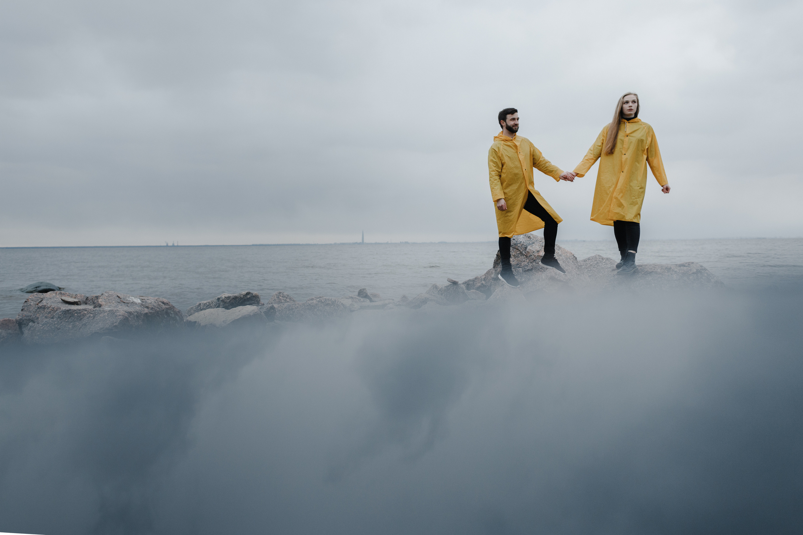 Желтки на заливе. Свадебный фотограф Санкт-Петербург