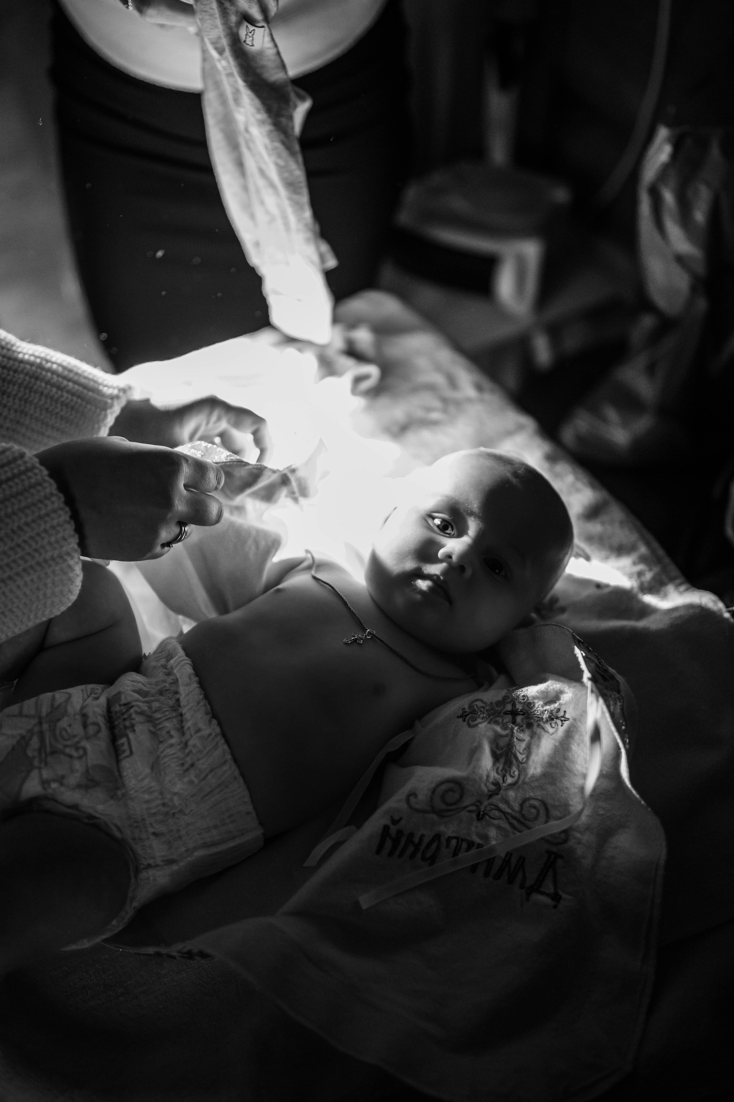 Крещение Дмитрия. Фотограф Дарья Маташкова