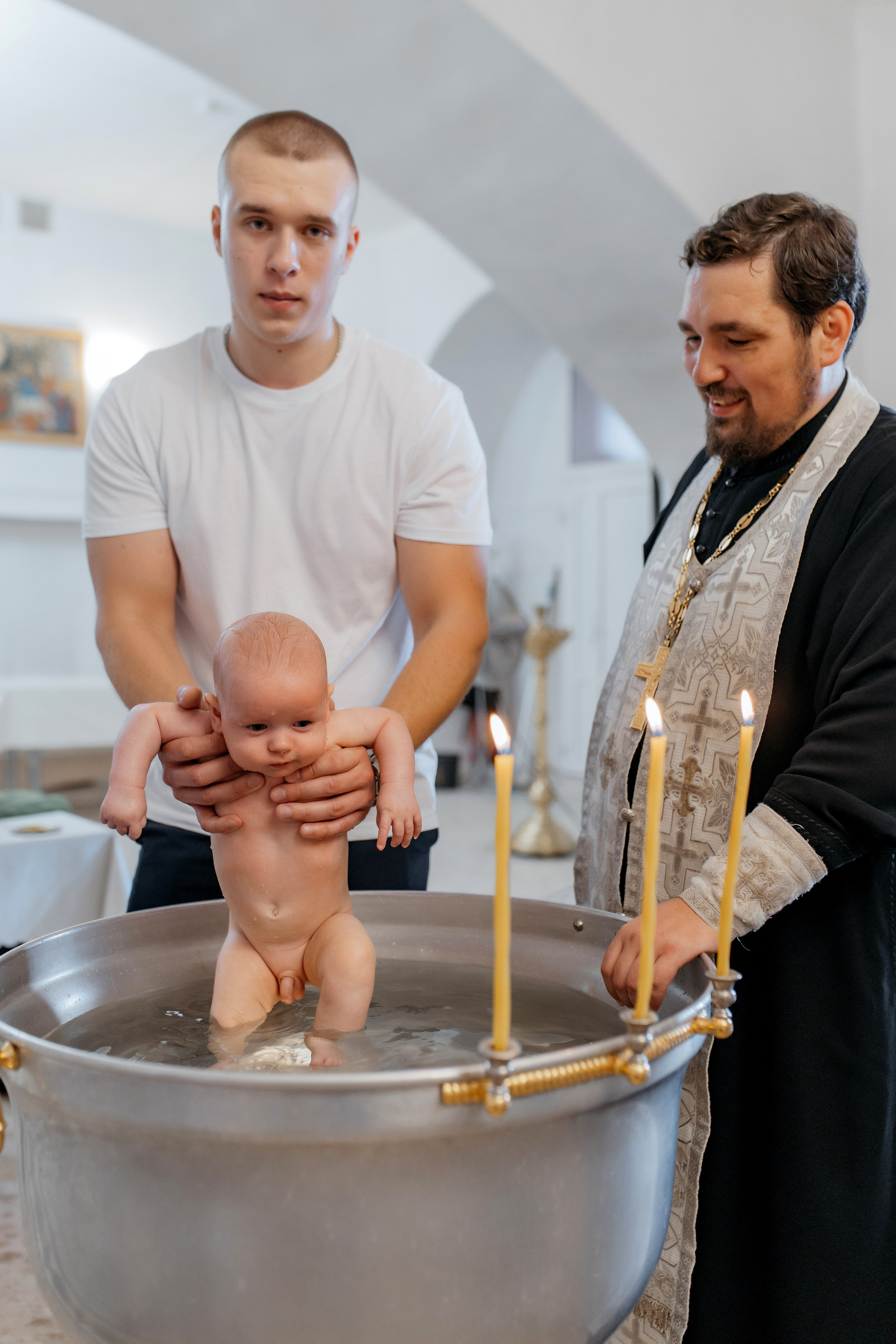Таинство Крещения Михаила. Свадебный и Семейный Фотограф в Краснодаре