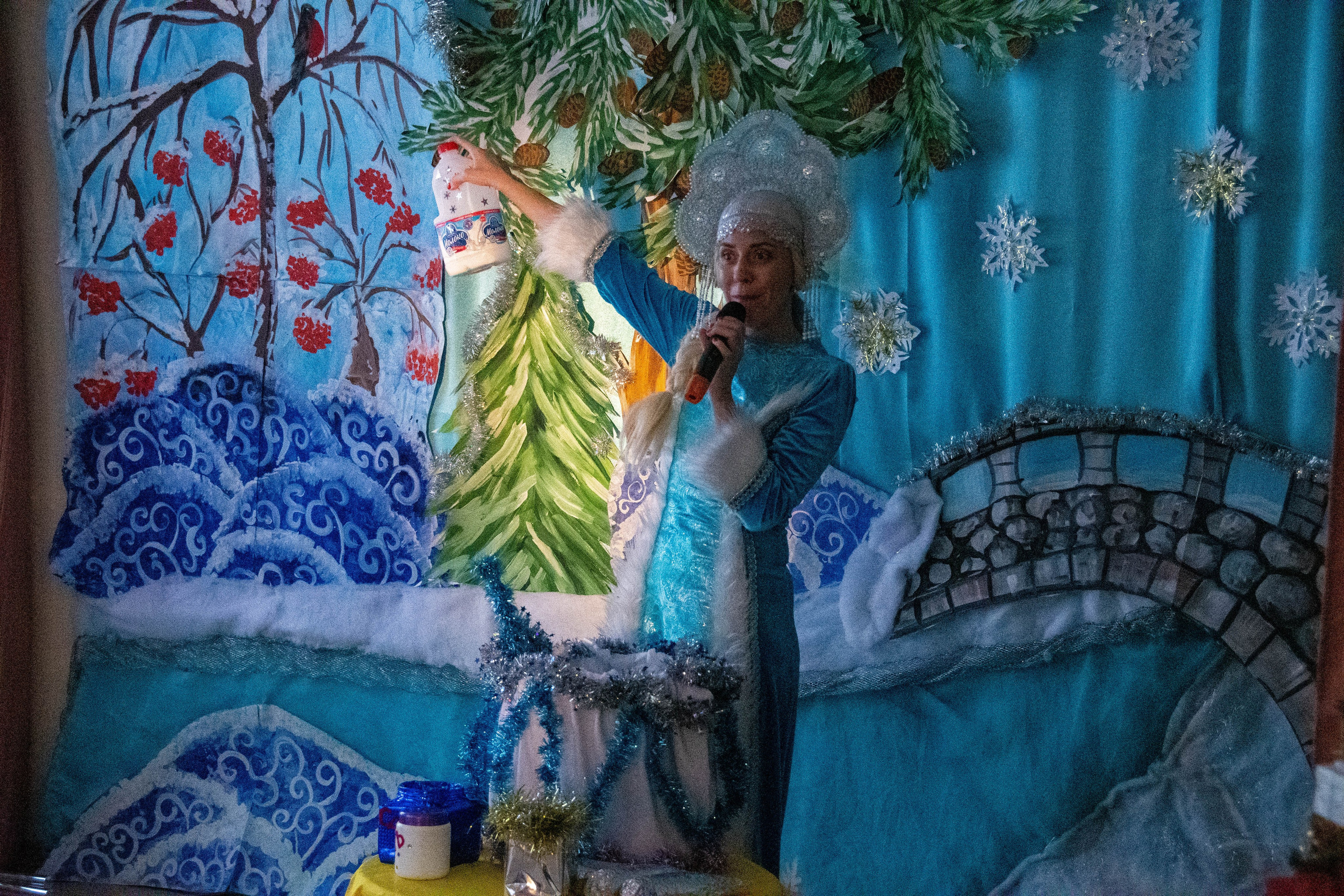 2023 Новый год. Акварель, Первомайка. Репортажный и детский фотограф в Новосибирске