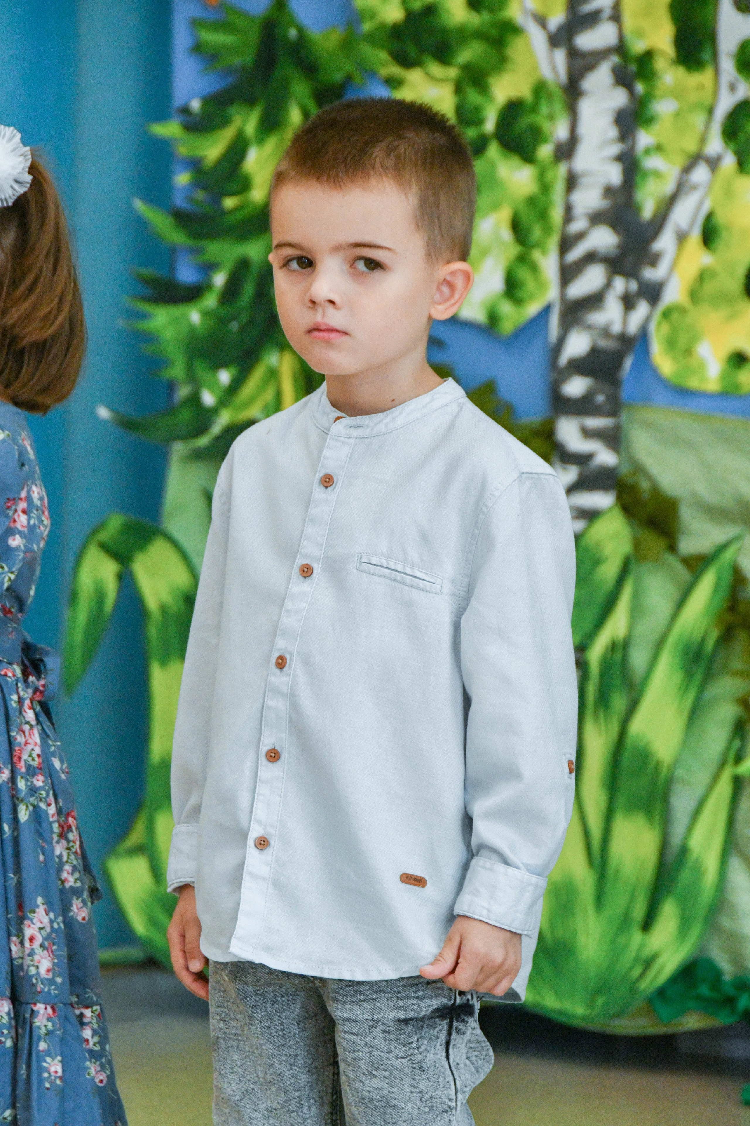 2023 г. День дошкольного работника и прогулка. Репортажный и детский фотограф в Новосибирске