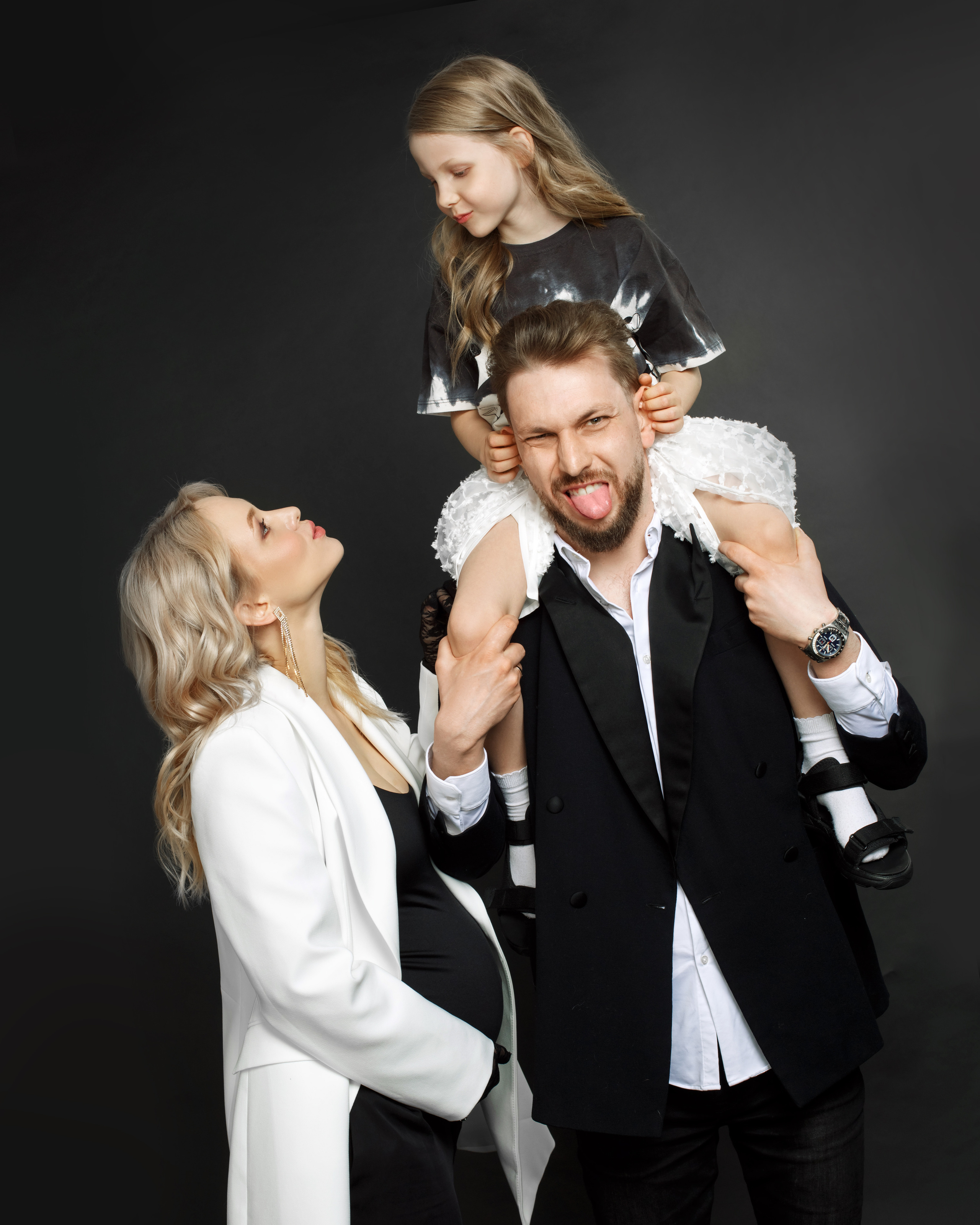 Ольга, Игорь и София. Фотостудия «Gelios». Фотосессии в Калининграде