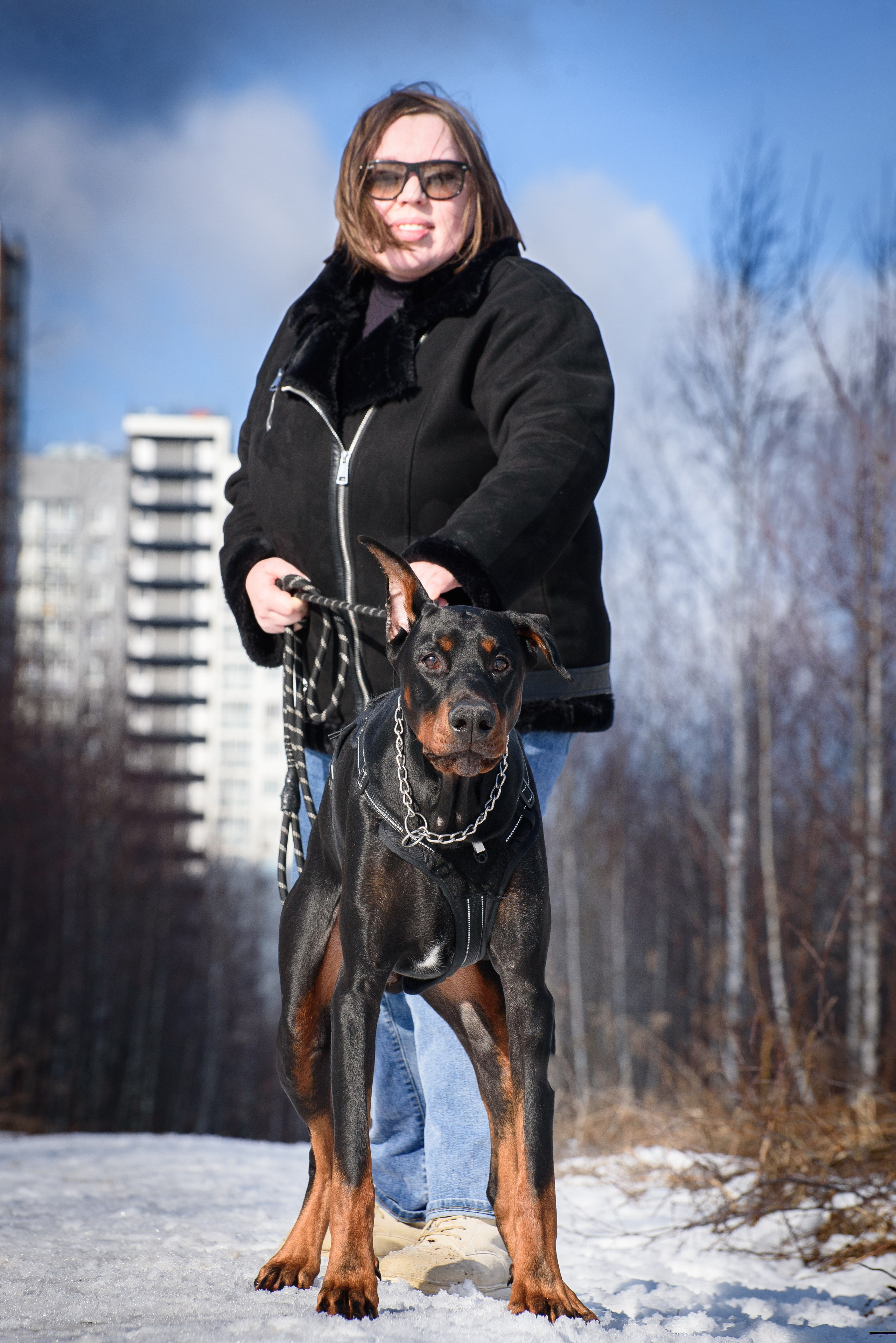 Фотосессию с любимым доберманом. Фотограф Макс Огурцов в Нижнем Новгороде