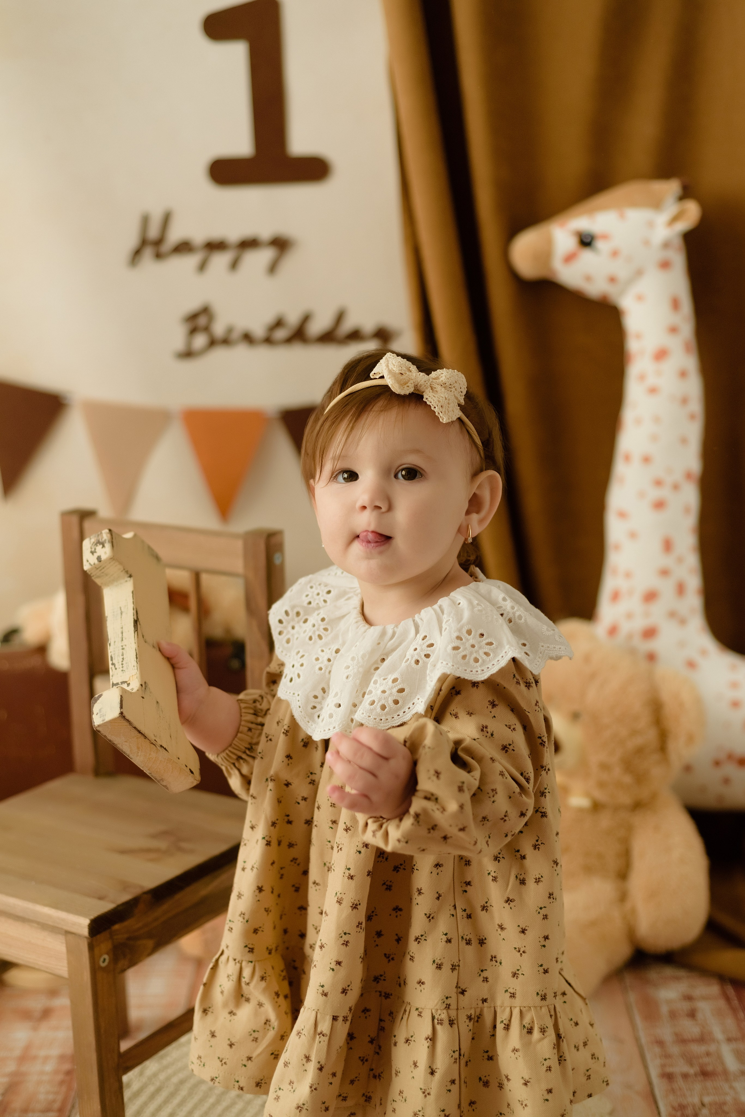 «Мишки» Каролина 1 годик. Детский Фотограф |Фотограф на годик в Брянске Ирина Романова