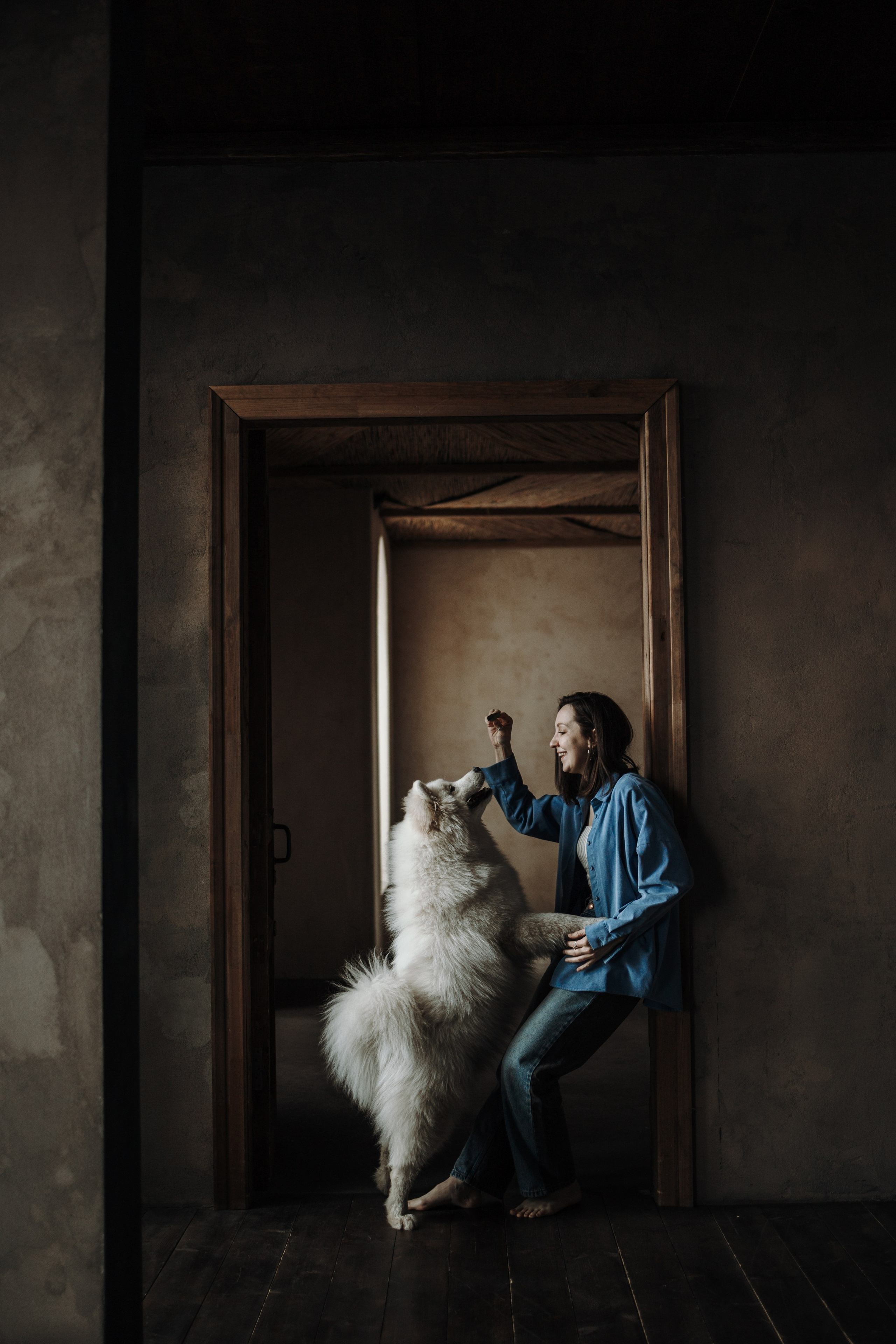 Марина и Мушу. Фотограф — Анималист | Санкт-Петербург