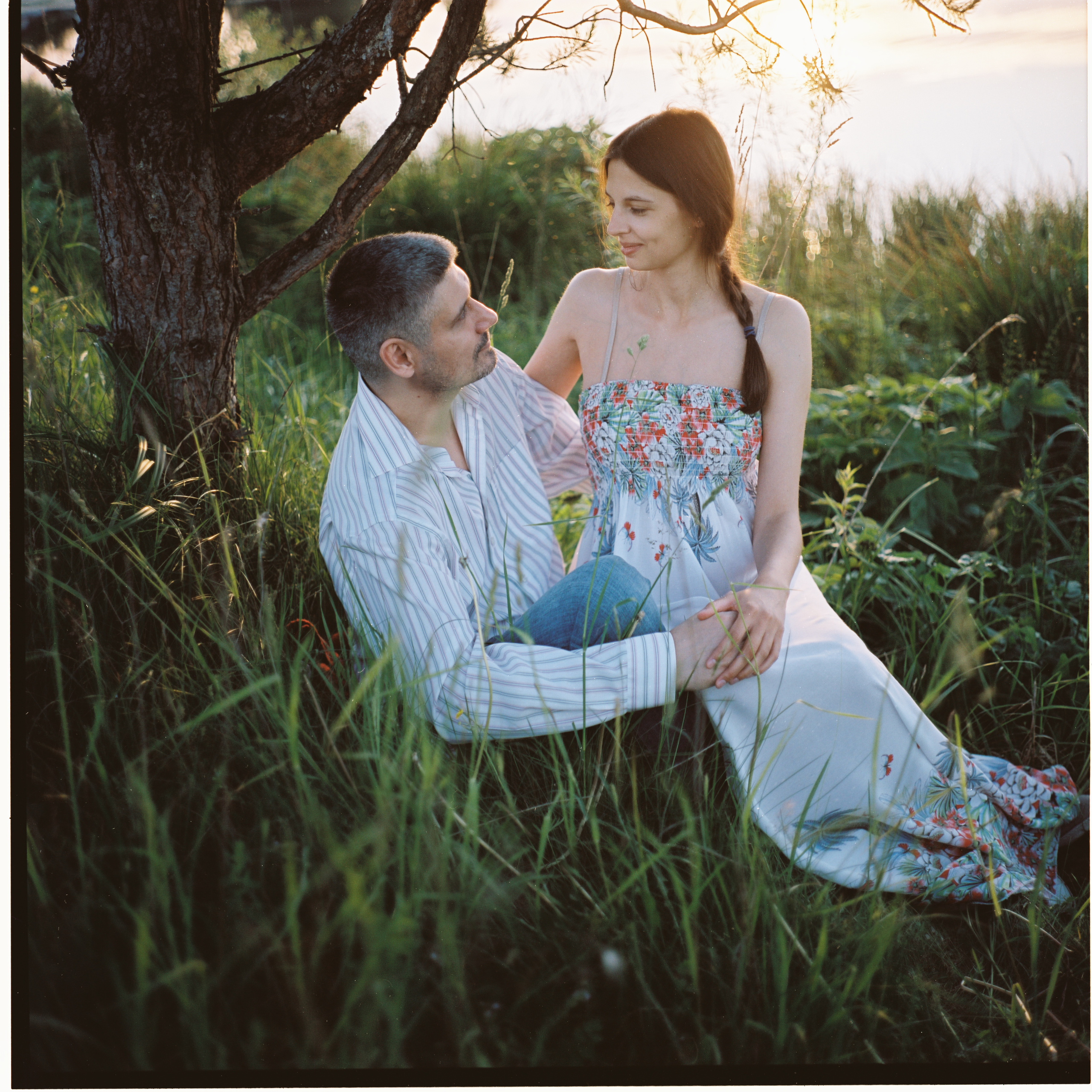 Вадим и Алина. Плёнка. Фотограф Дмитрий Щекочихин