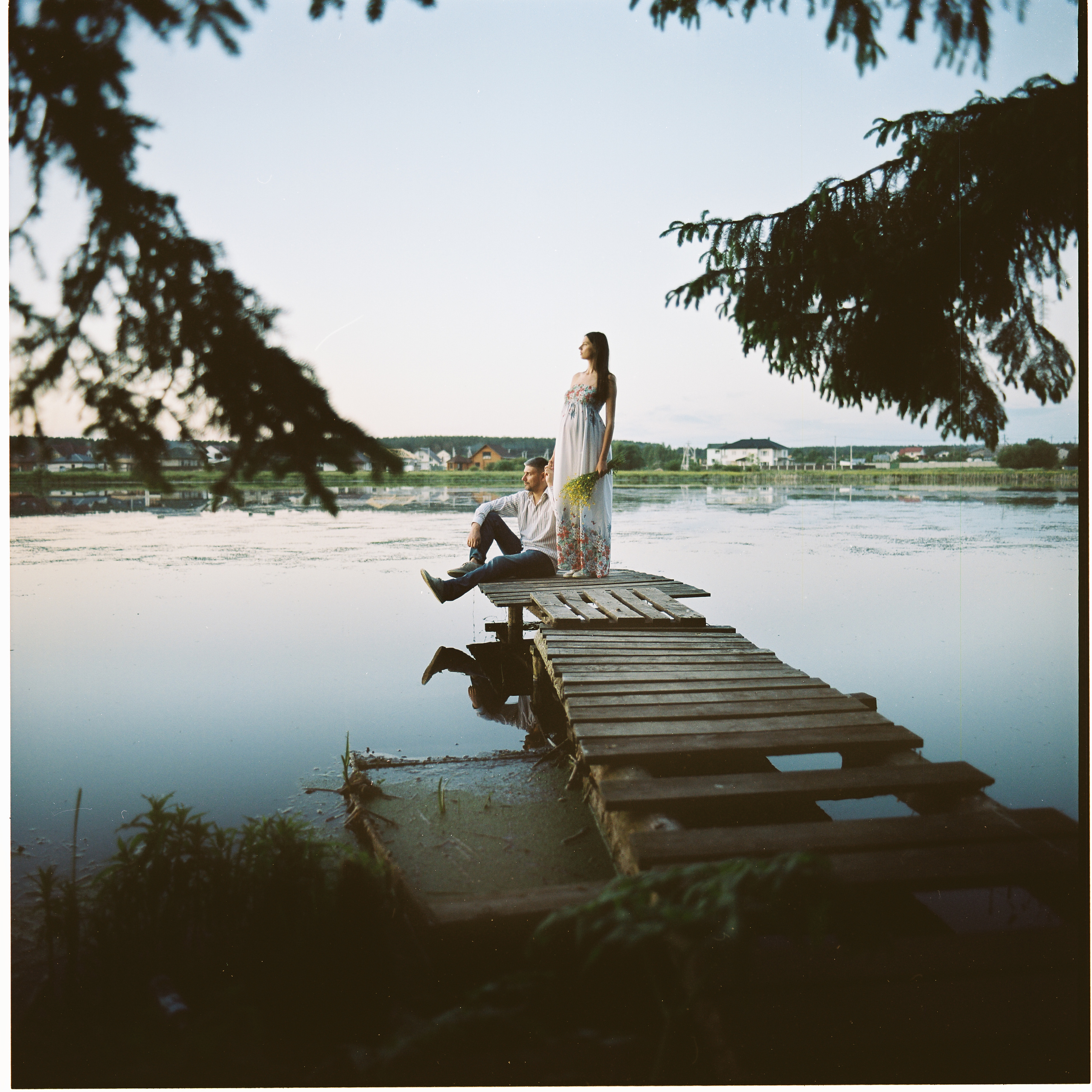 Вадим и Алина. Плёнка. Фотограф Дмитрий Щекочихин