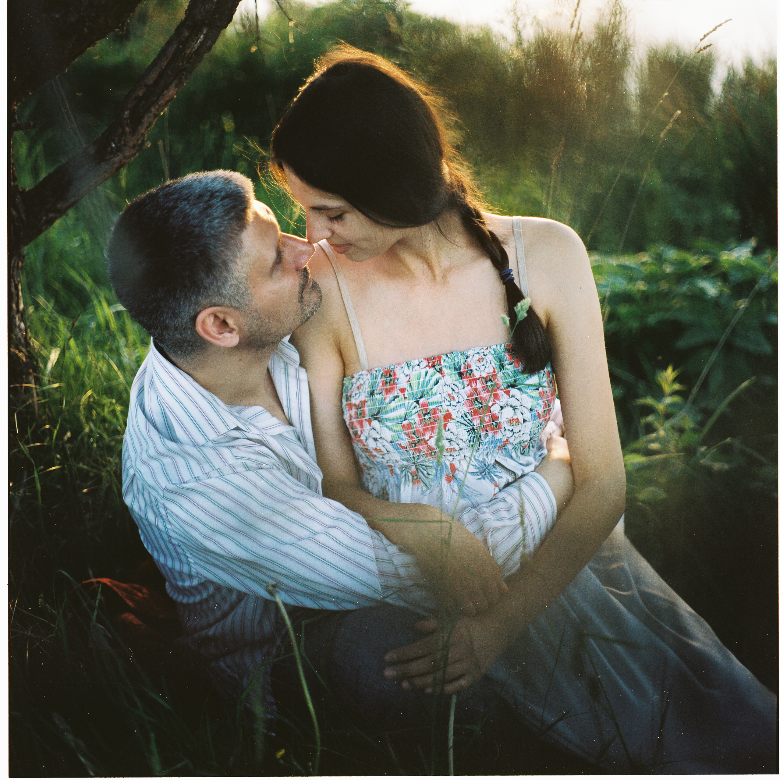 Вадим и Алина. Плёнка. Фотограф Дмитрий Щекочихин