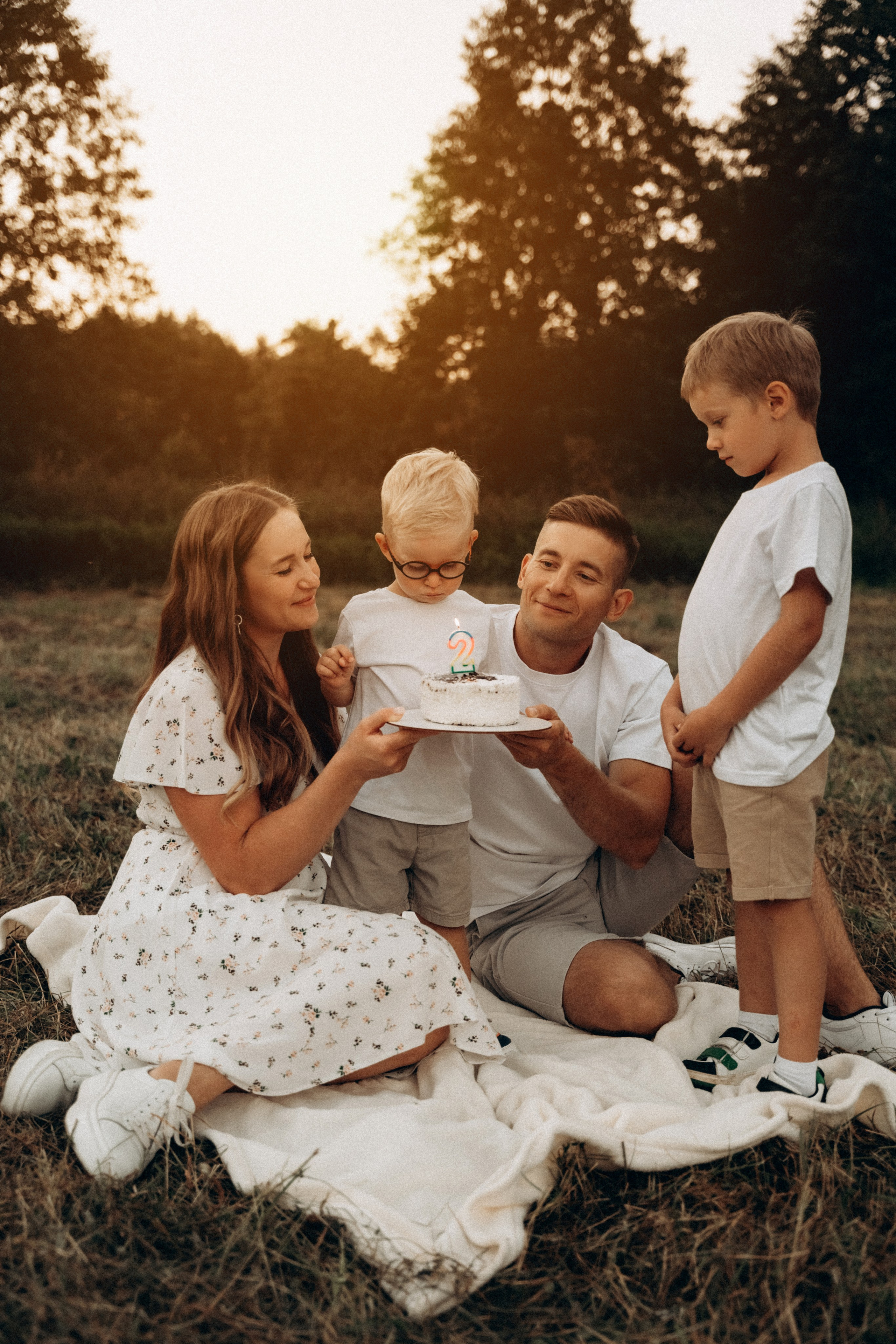 Марина, Саша, Максим и Дениска. Фотограф Мария Миллс | Минск