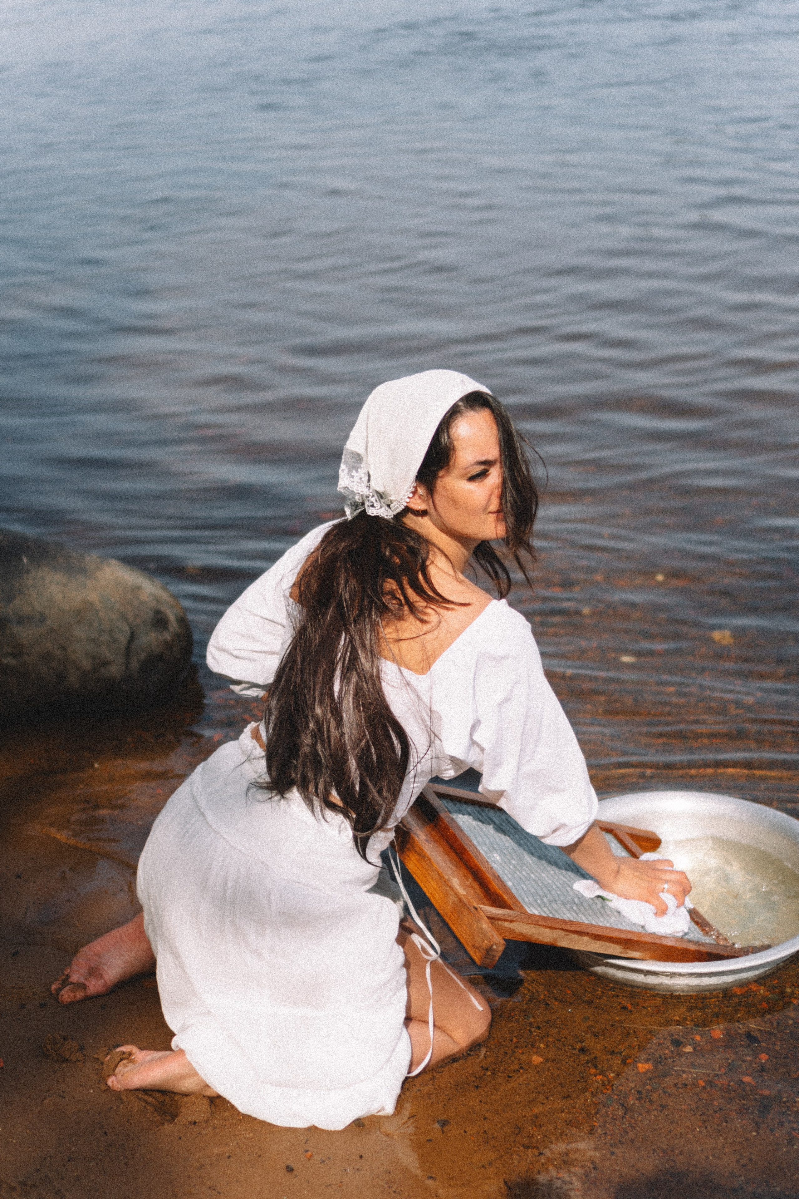 СТИРКА НА РЕКЕ. Профессиональный фотограф, Санкт-Петербург — Виктория Богомолова