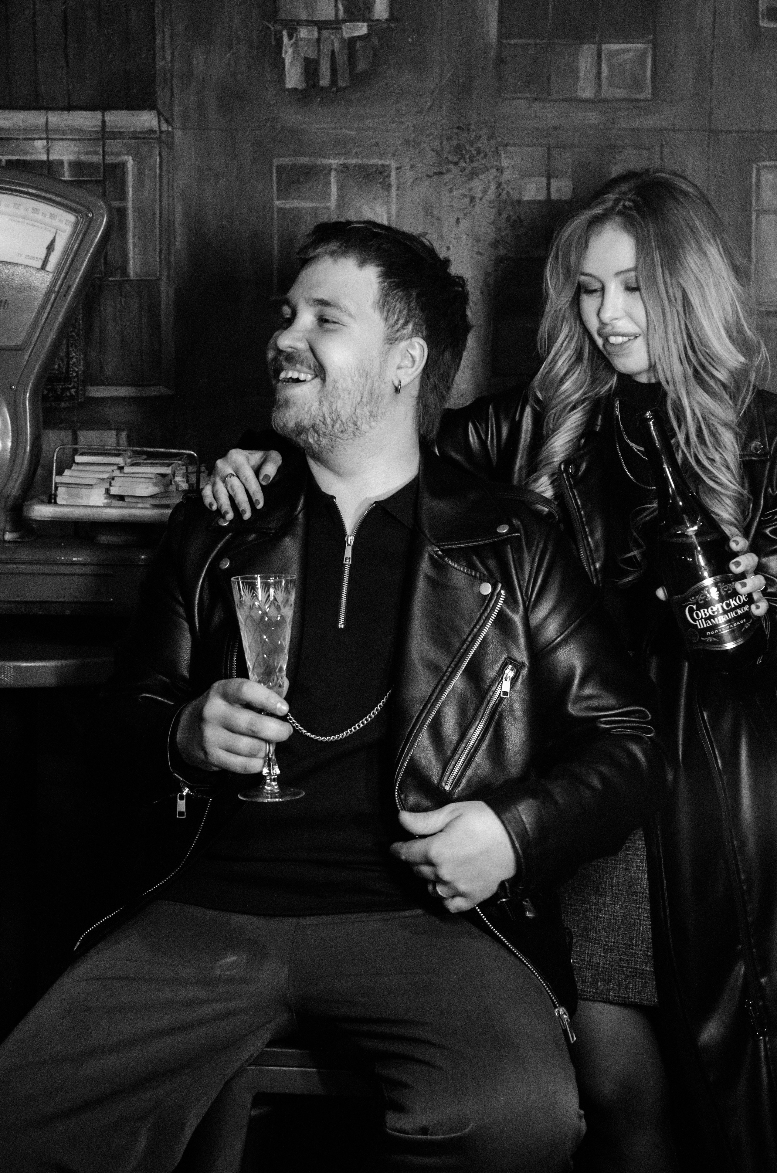 Съемка в стиле жены бандита. Фотографы в Тюмени Андрей и Лидия Войвод