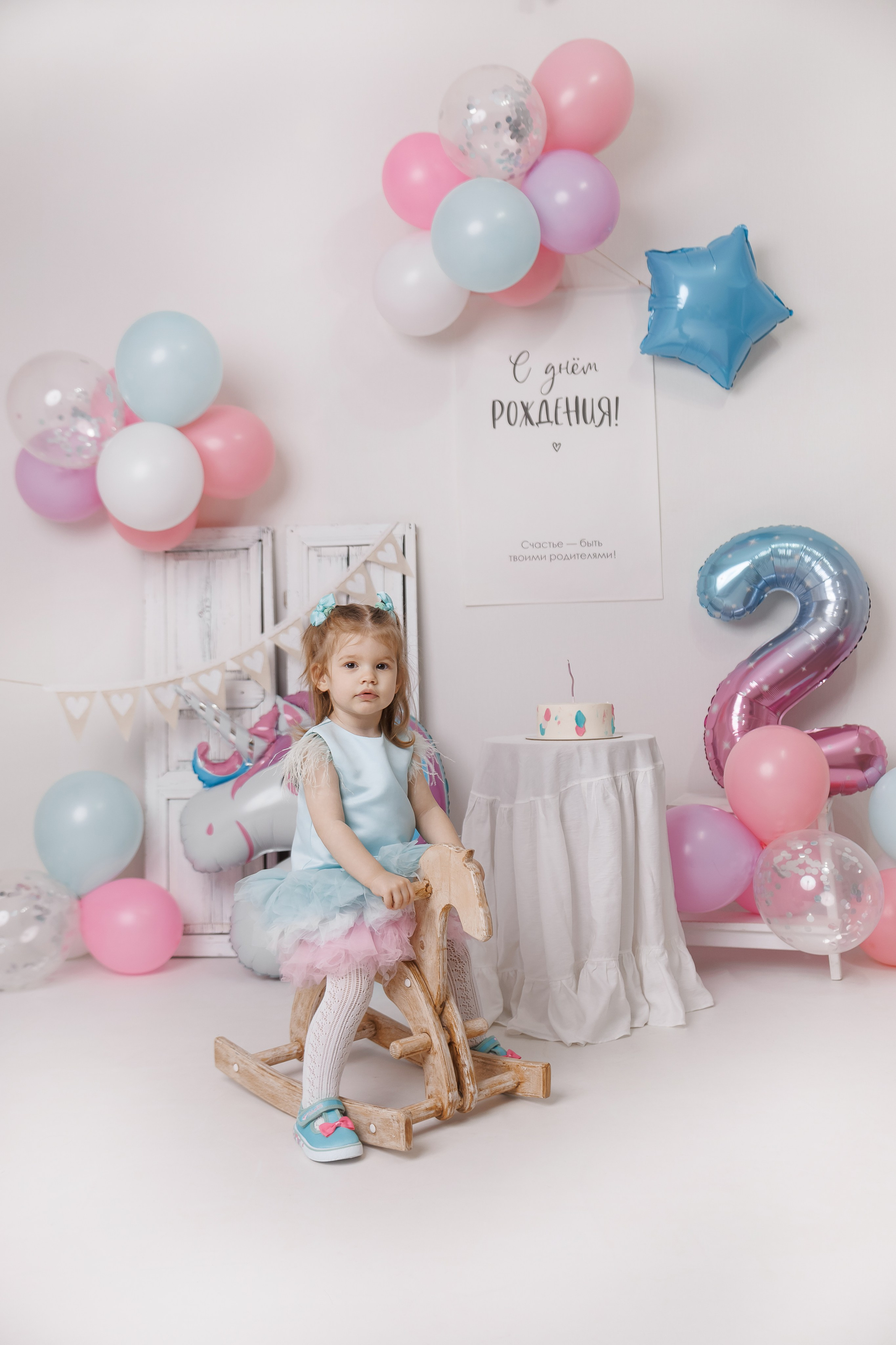 День рождение (2, 3, … года). Фотограф новорождённых Ярославль. Детский и семейный фотограф Анна Салова