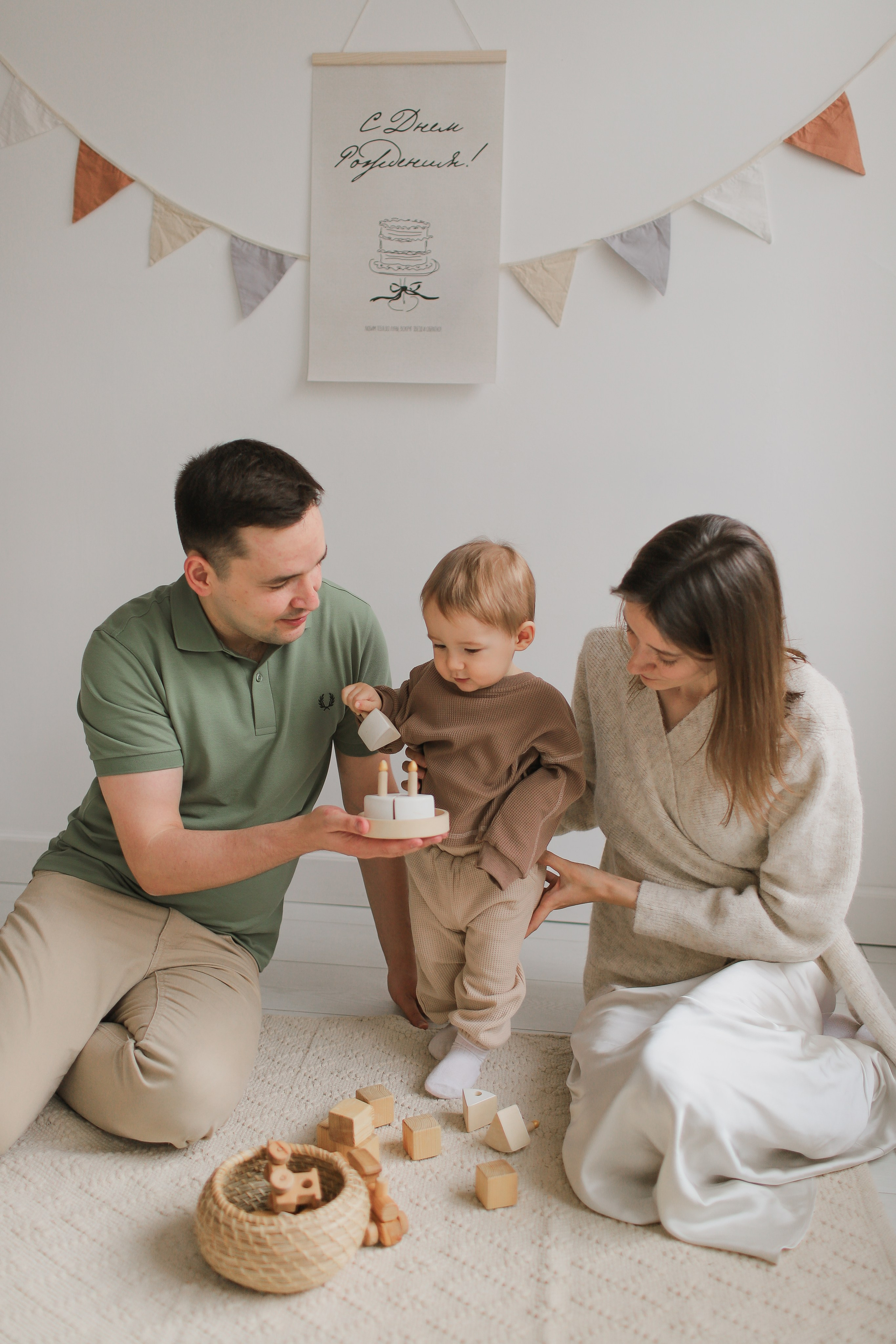 Годик Матвею. Свадебный, семейный и детский фотограф в Люберцах Зайцева Анастасия