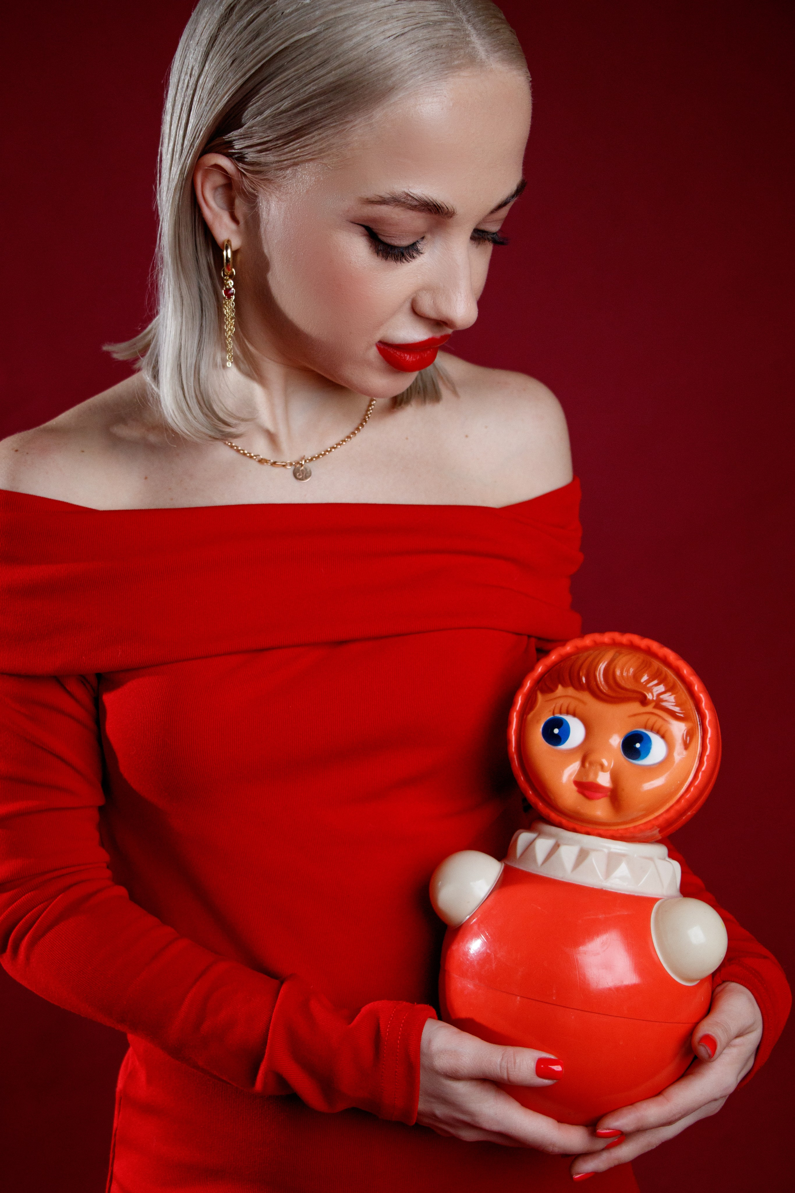 Фотоссесия Lady in Red. Фотограф и ретушер в Ростове-на-Дону Вика Каен