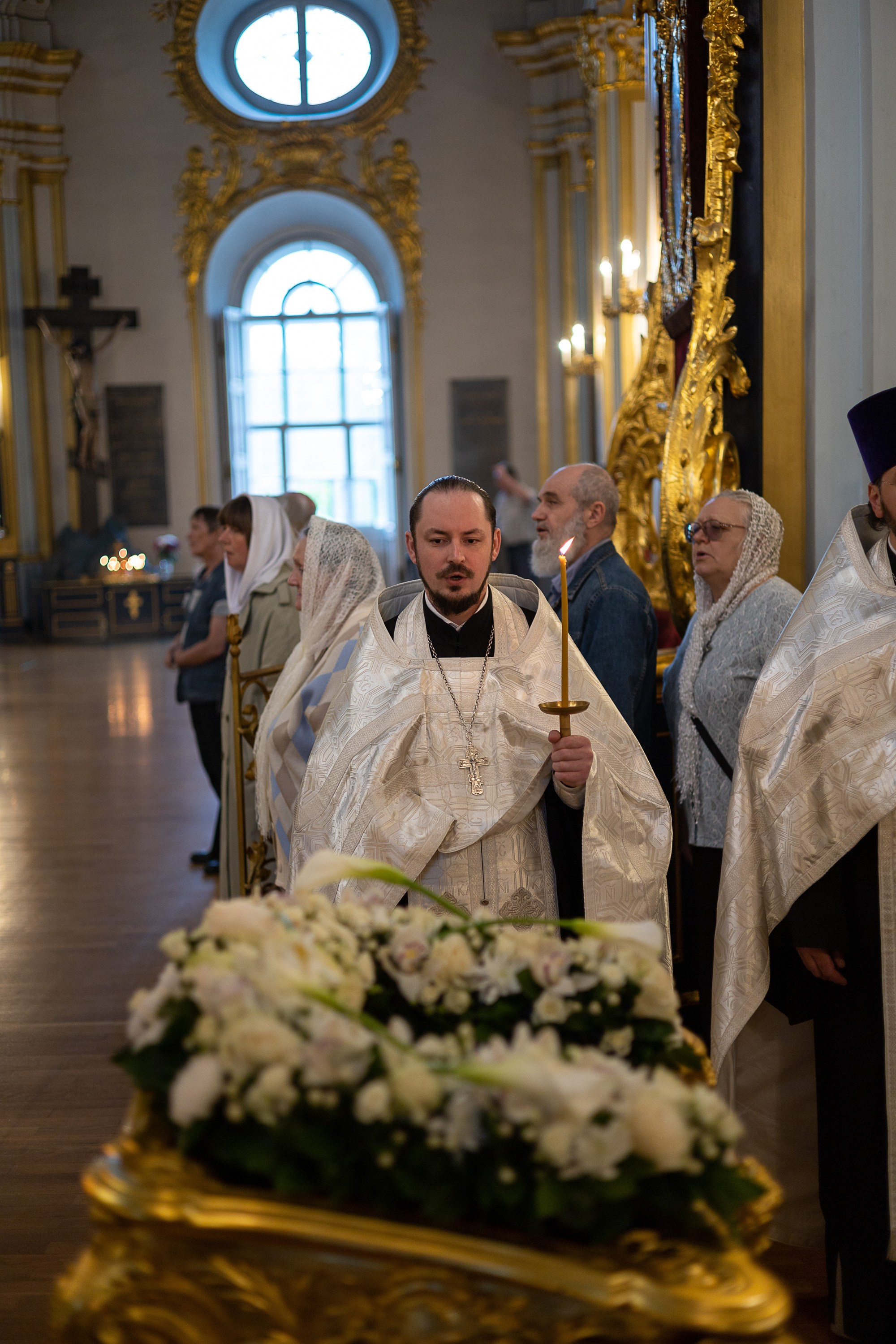 ВСЕНОЩНОЕ БДЕНИЕ В КАНУН ПРАЗДНИКА ВОЗНЕСЕНИЯ ГОСПОДНЯ. НИКОЛО-БОГОЯВЛЕНСКИЙ МОРСКОЙ СОБОР
