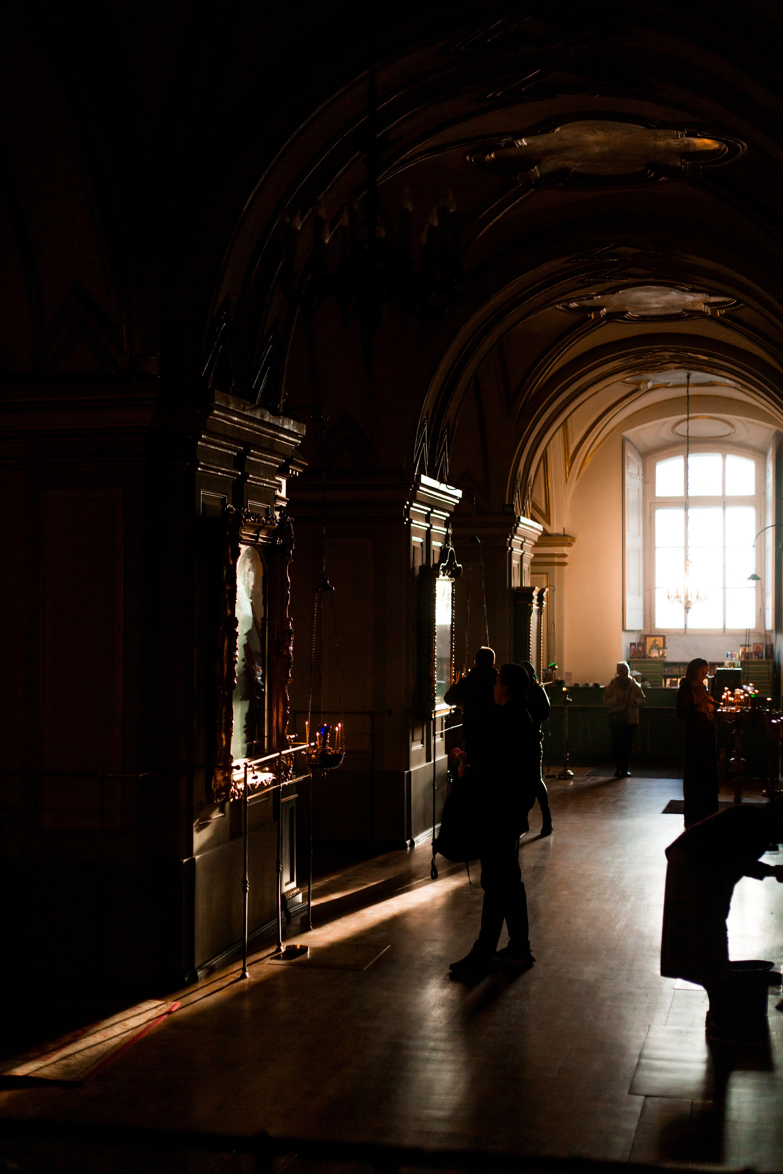 Великая вечерня с чином Пассии. НИКОЛО-БОГОЯВЛЕНСКИЙ МОРСКОЙ СОБОР