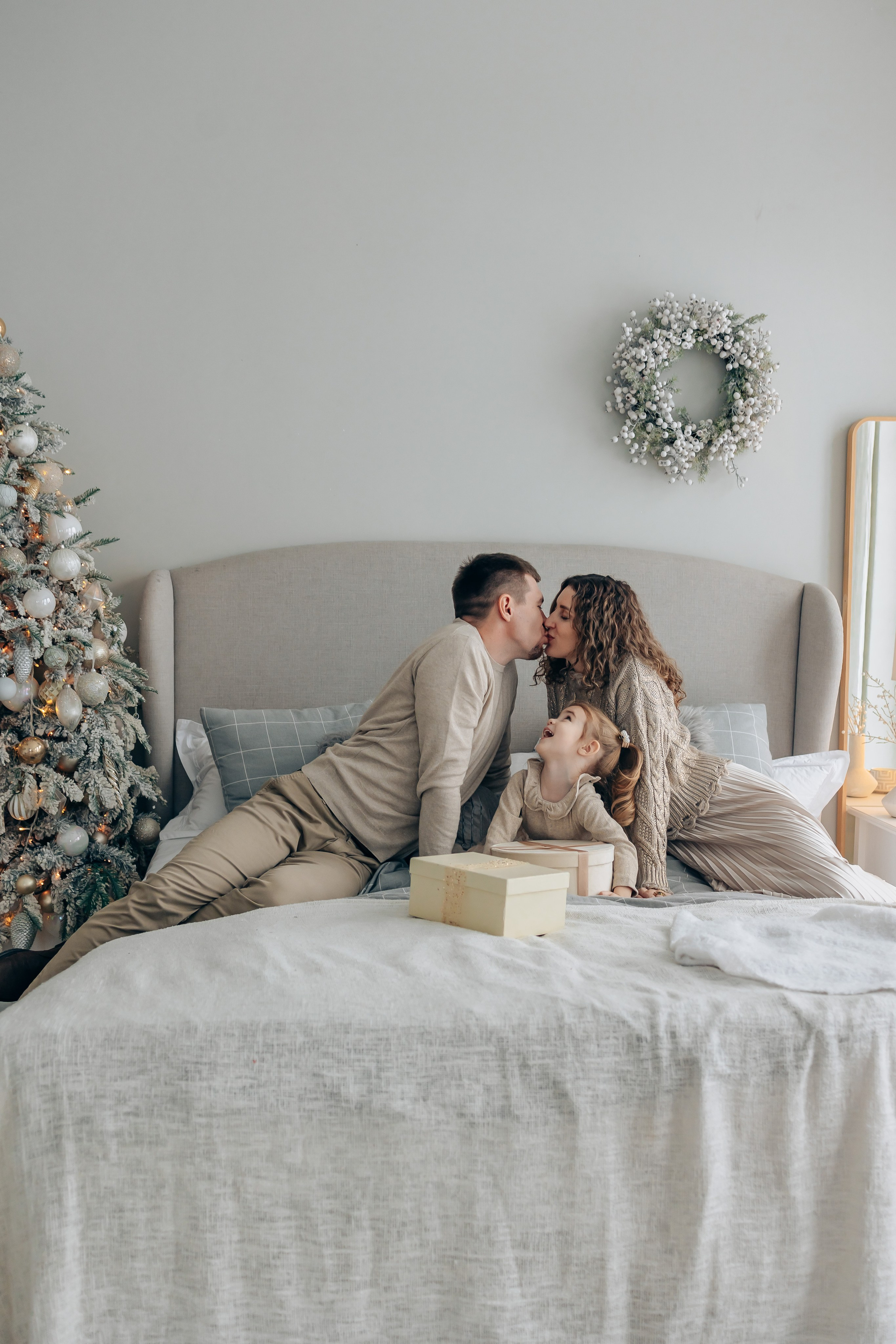 Новый год в студии. Фотограф Алена Малинина в Санкт-Петербурге Пушкин Питер СПб Семейные и детские фотосессии