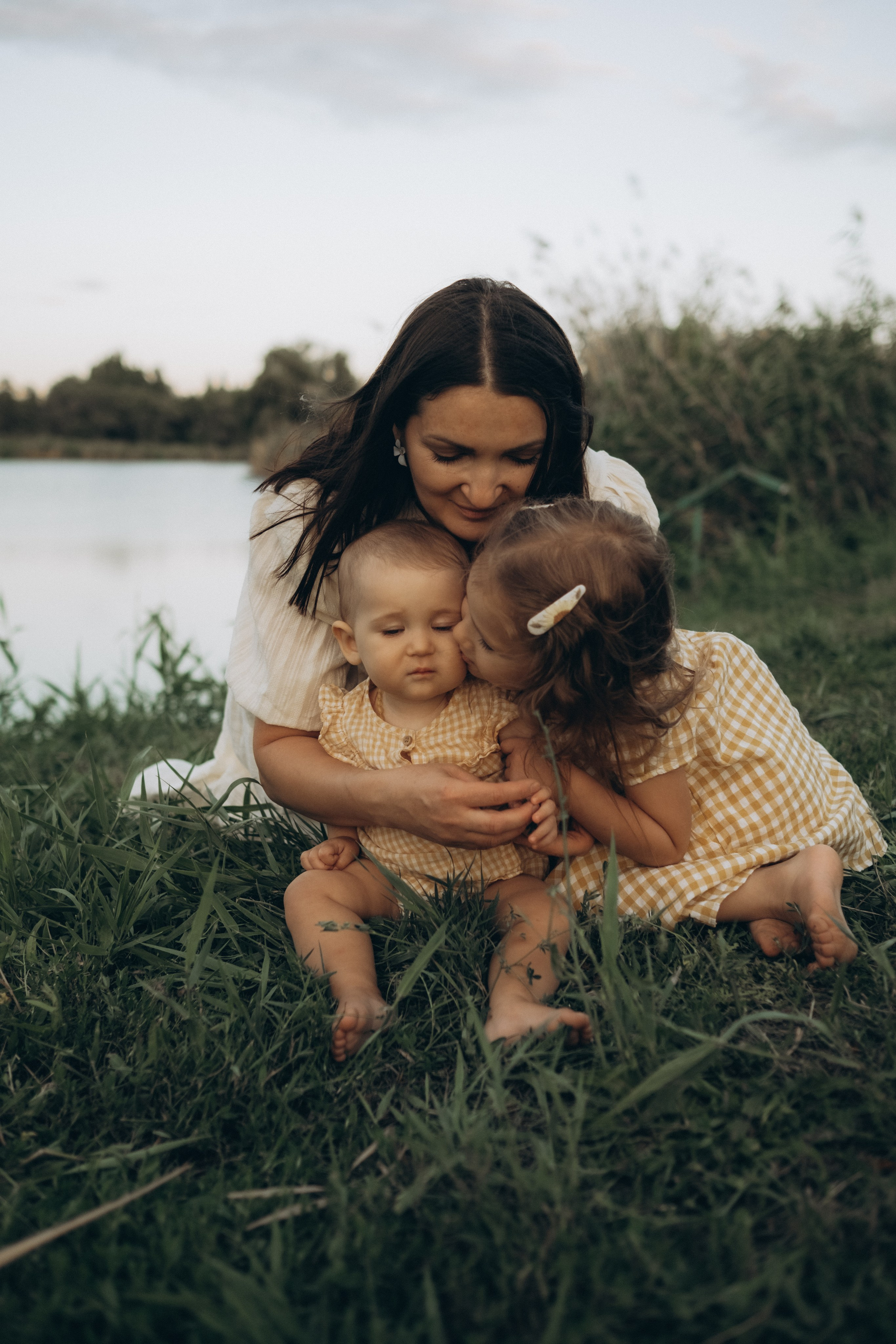 Семейная история на озере Сарпа. Фотограф в Москве Ольга Елоева