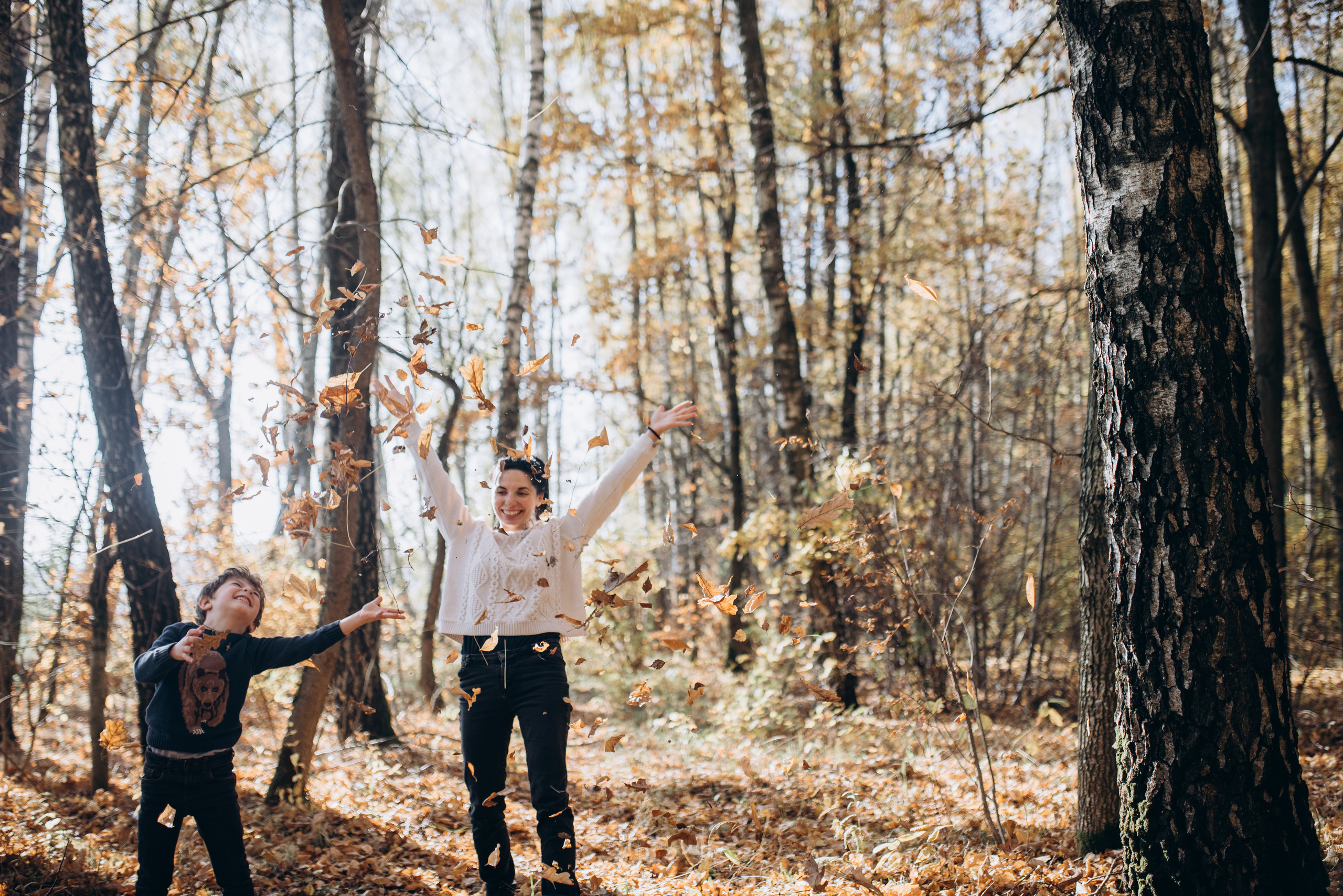 Теплый октябрь. Костюшко Кристина — семейный и свадебный фотограф в Минске