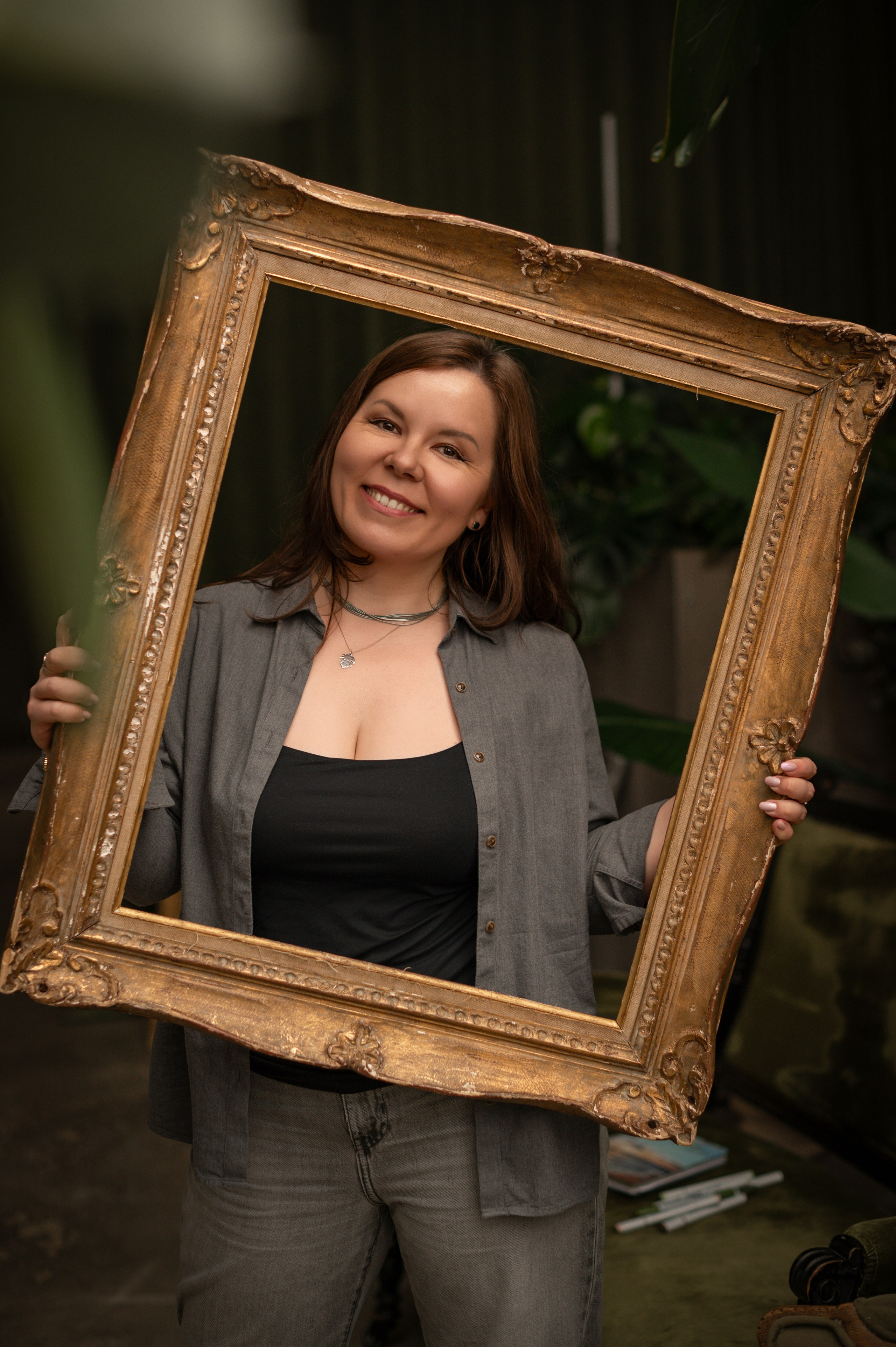 Анна в студии Пространство