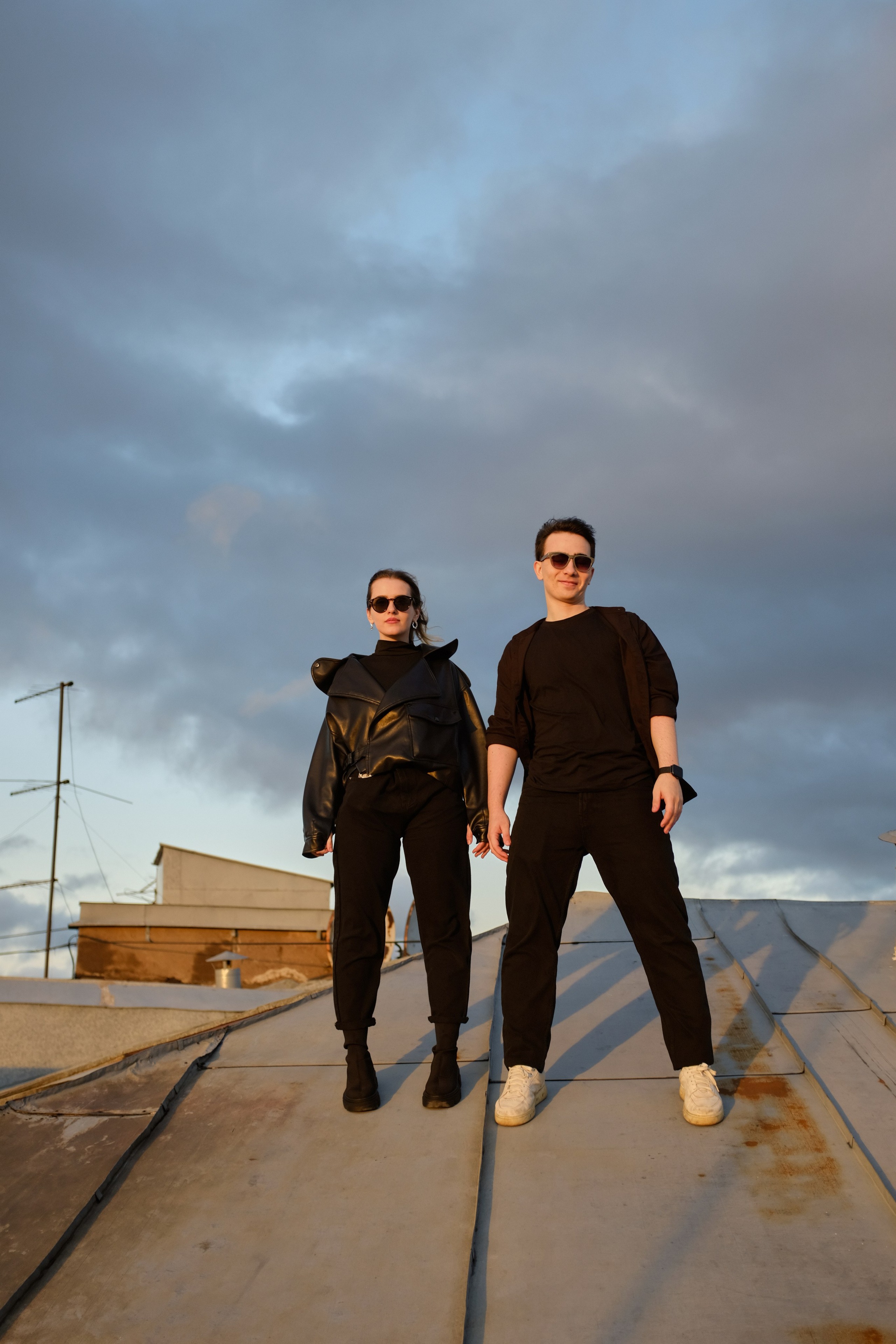 Над антеннами и проводами (Свадьба Ромы и Саши: Объект охраняется). Wed Photographers 📷 Saint Petersburg