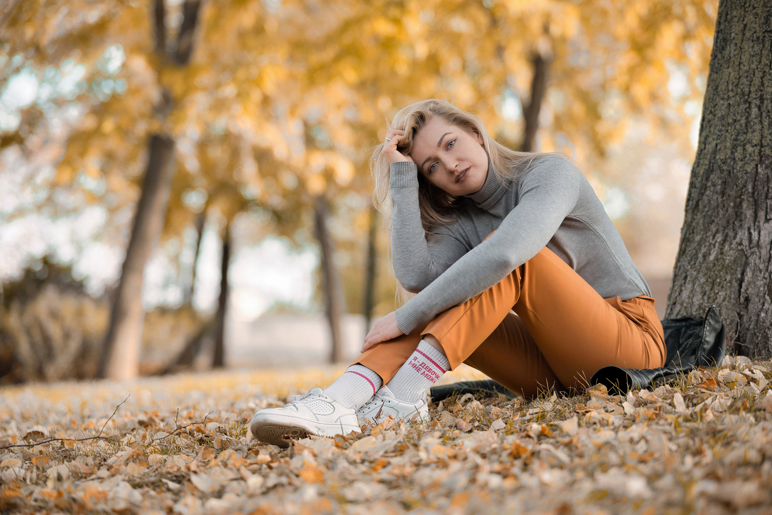 Осень цвета горчицы. Фотограф Денис Кривопусков