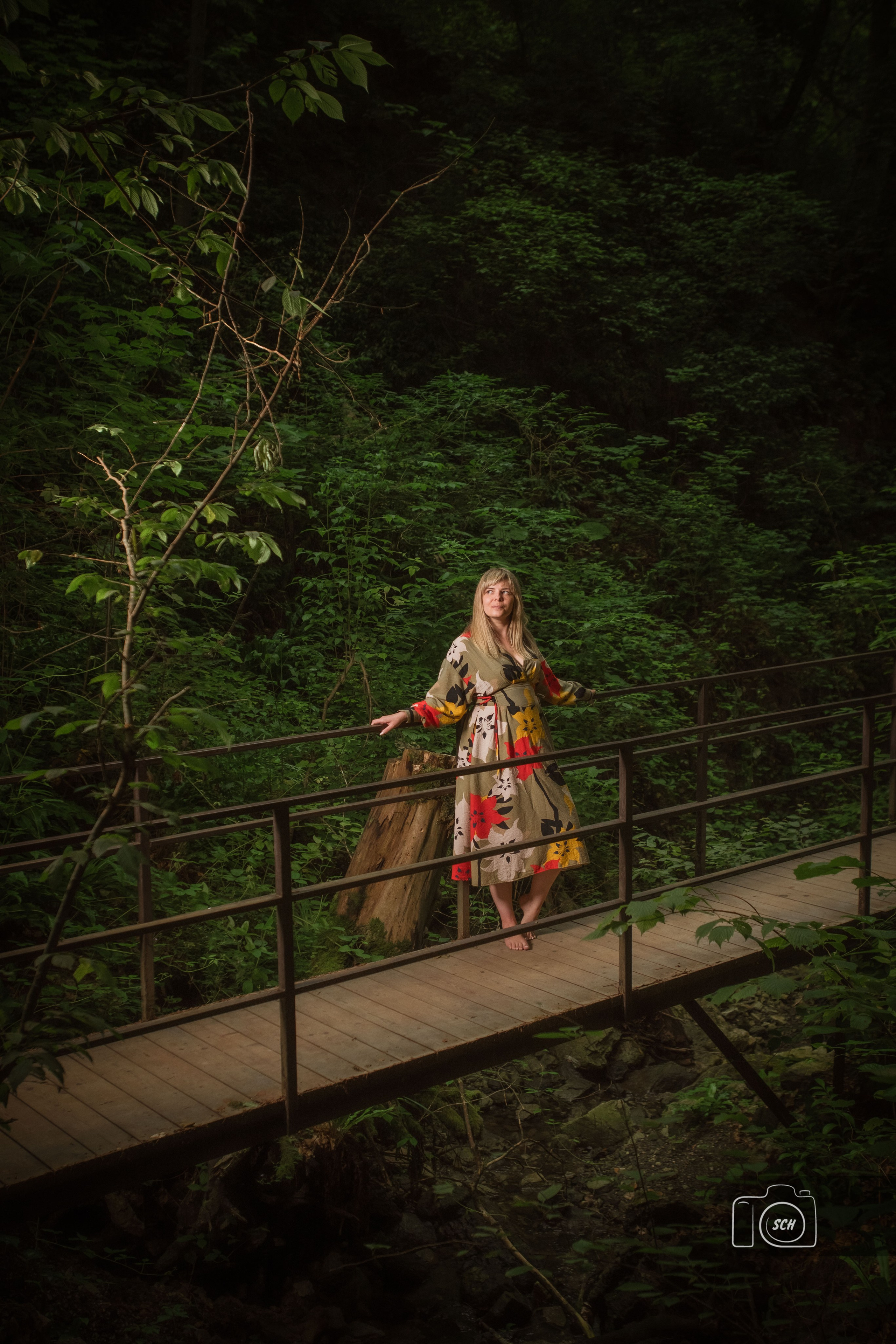 Водопадная история с Натальей. Фотограф в Сочи Сергей Чекалин