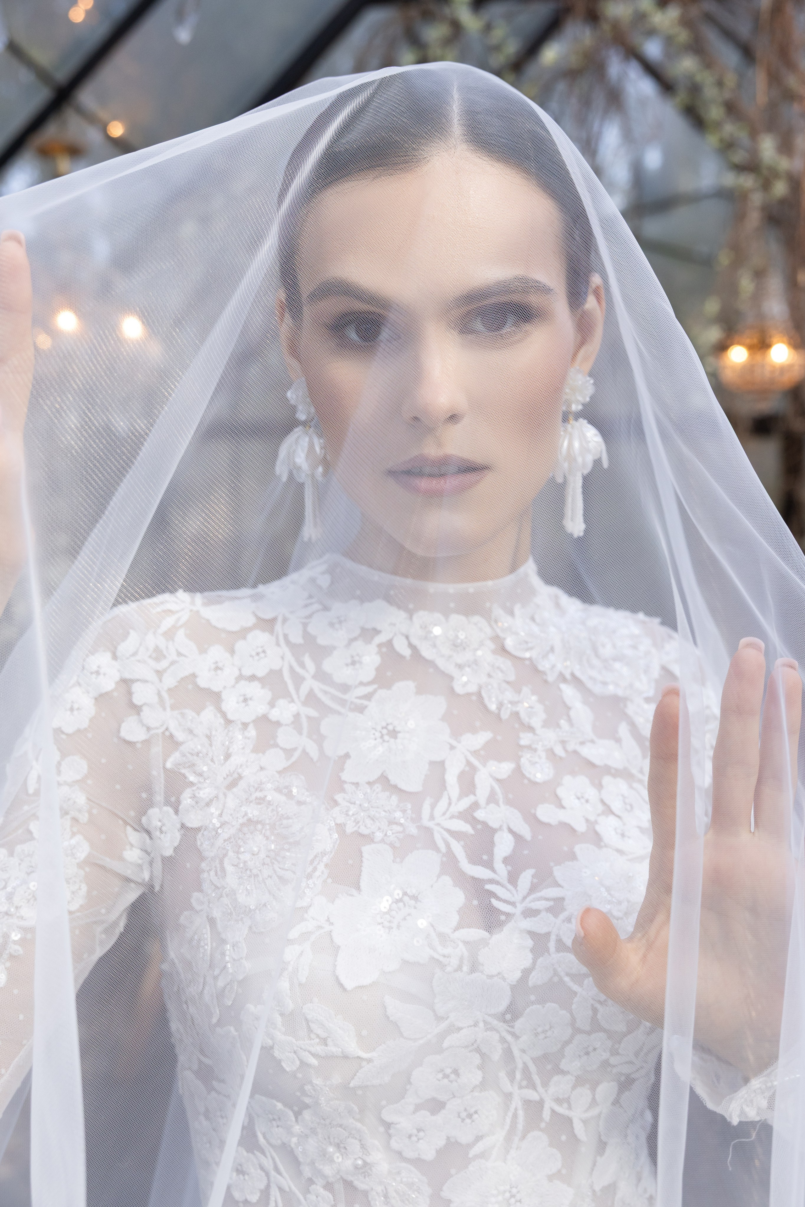 Серафима и Алексей в оранжерее. Свадебный и портретный фотограф в Москве Мария Кравченко