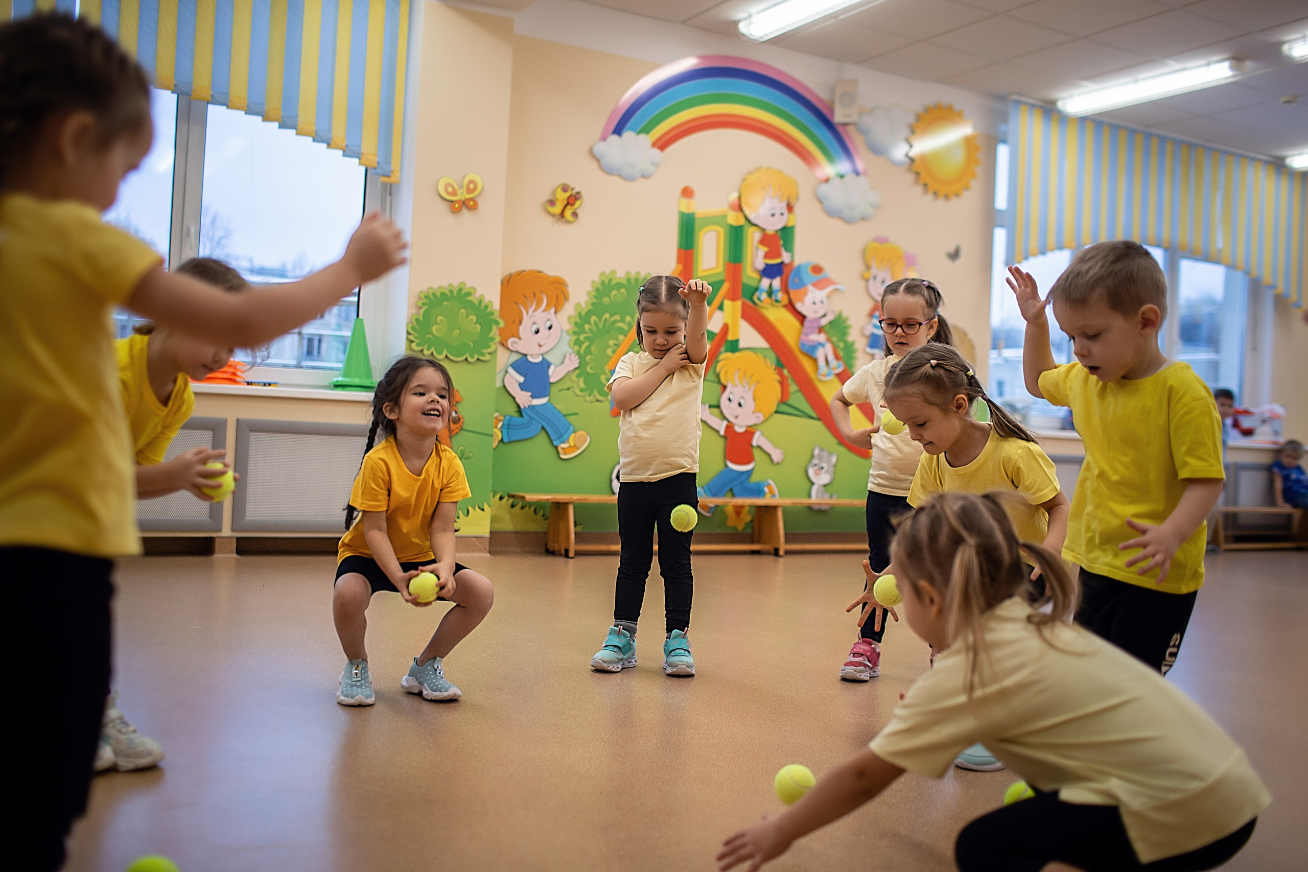 День в саду_Зима_2023 год. Семейный фотограф в Санкт-Петербурге