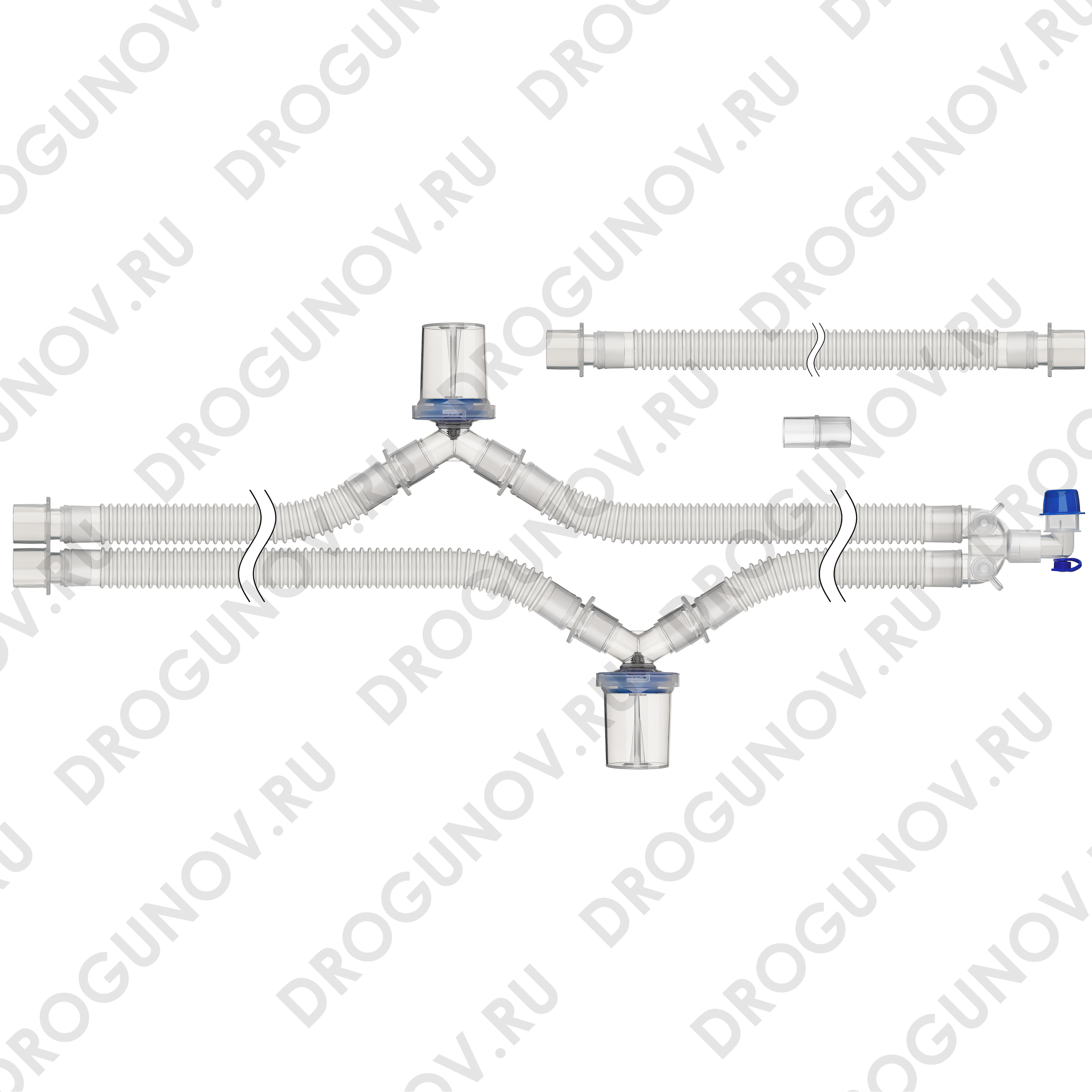 контур дыхательный с влагосборником
