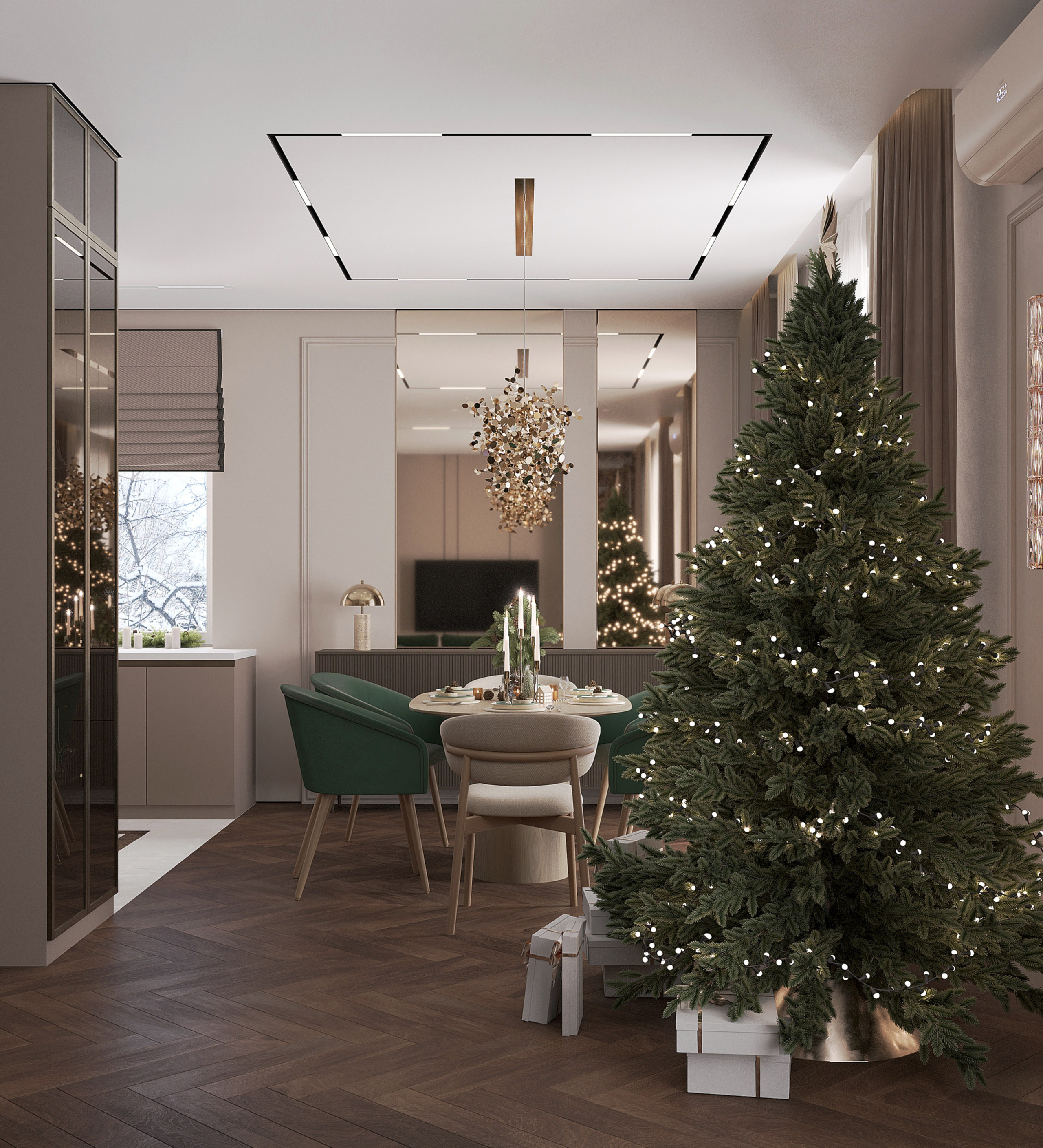 Проект Дома Казань. Студия дизайна интерьера Лактионовой Елены