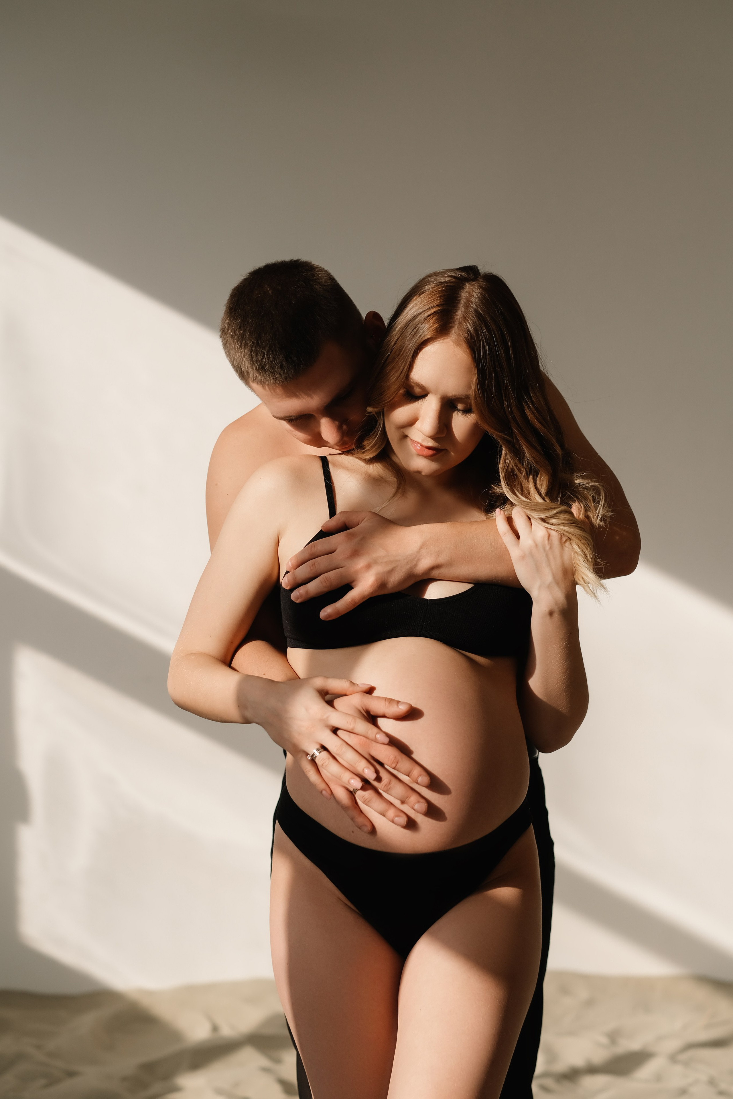 Леся и Дима. Фотограф беременности и Newborn в Екатеринбурге Марина Добровольская