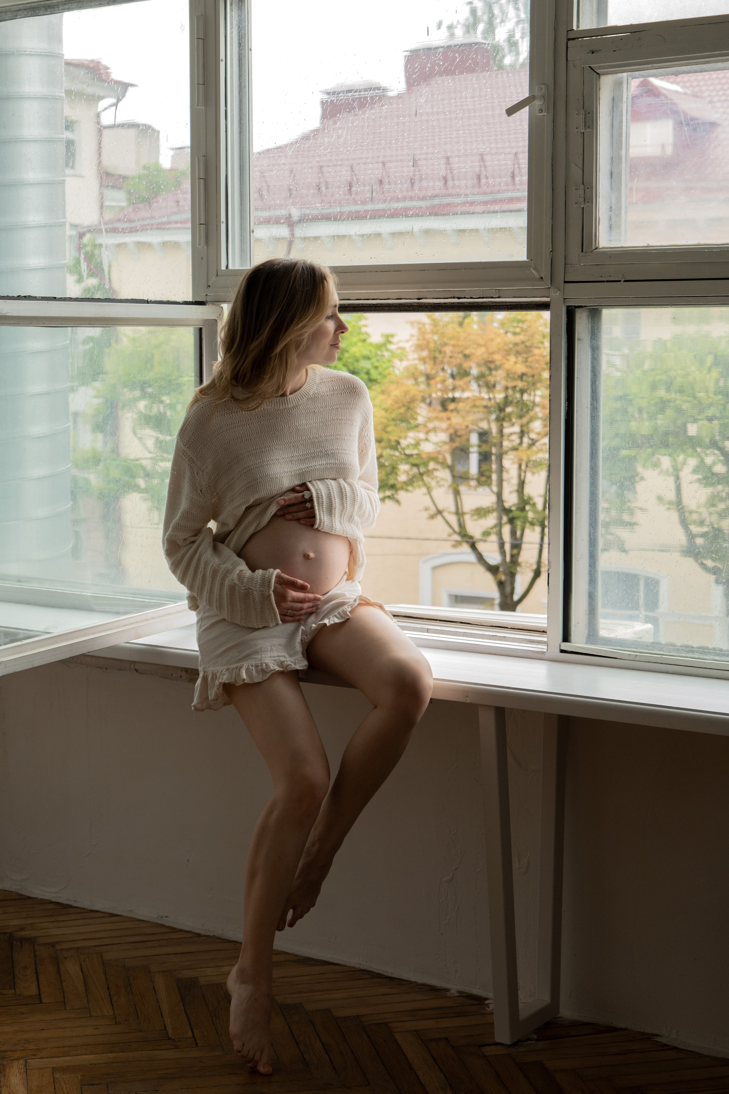 Студийная фотосессия «В ожидании». Фотограф видеограф Ольга Василевская