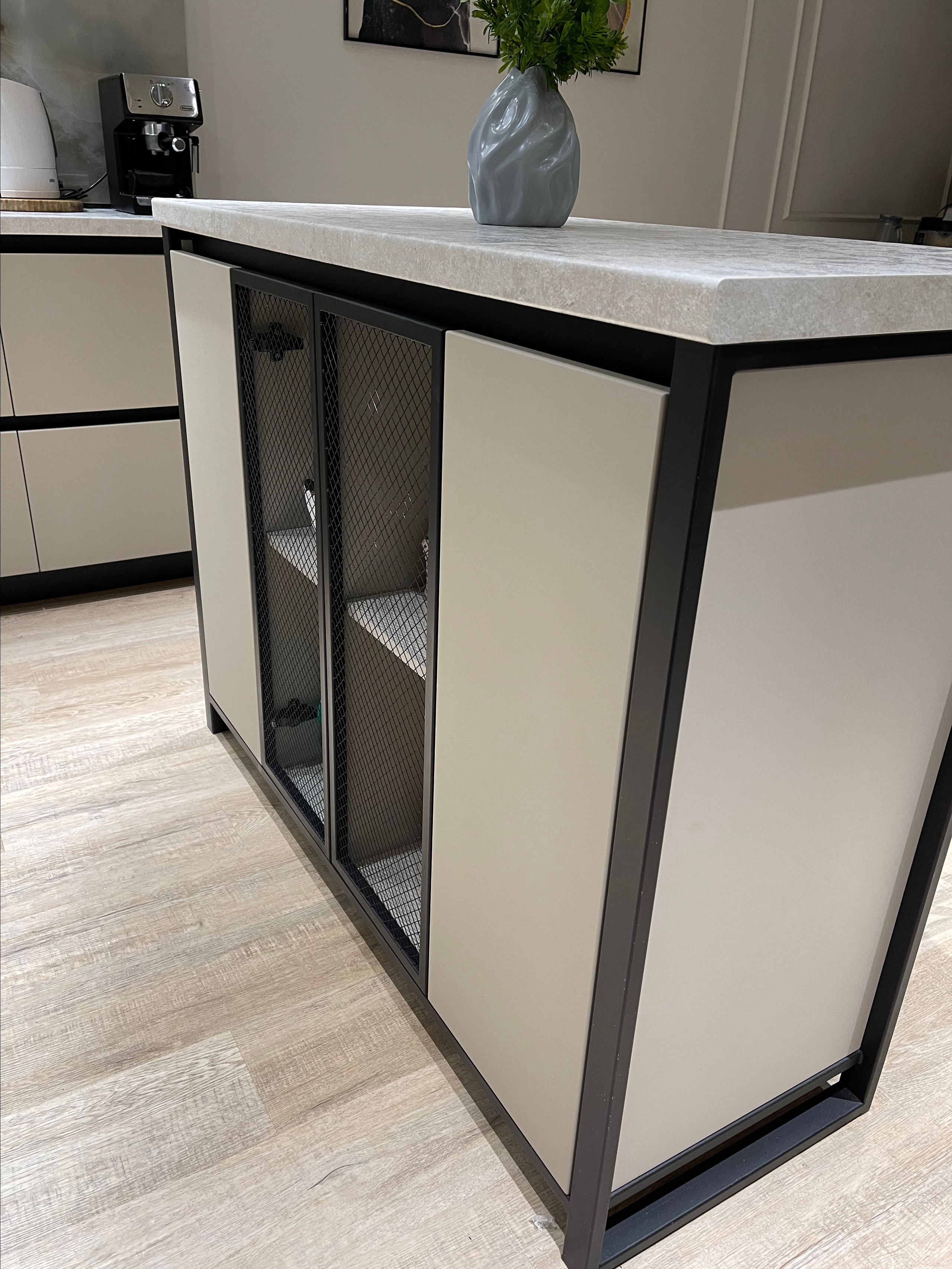 Кухня в стиле LOFT с островом. Батракова Наталья дизайнер интерьеров Санкт-Петербург Москва Архангель