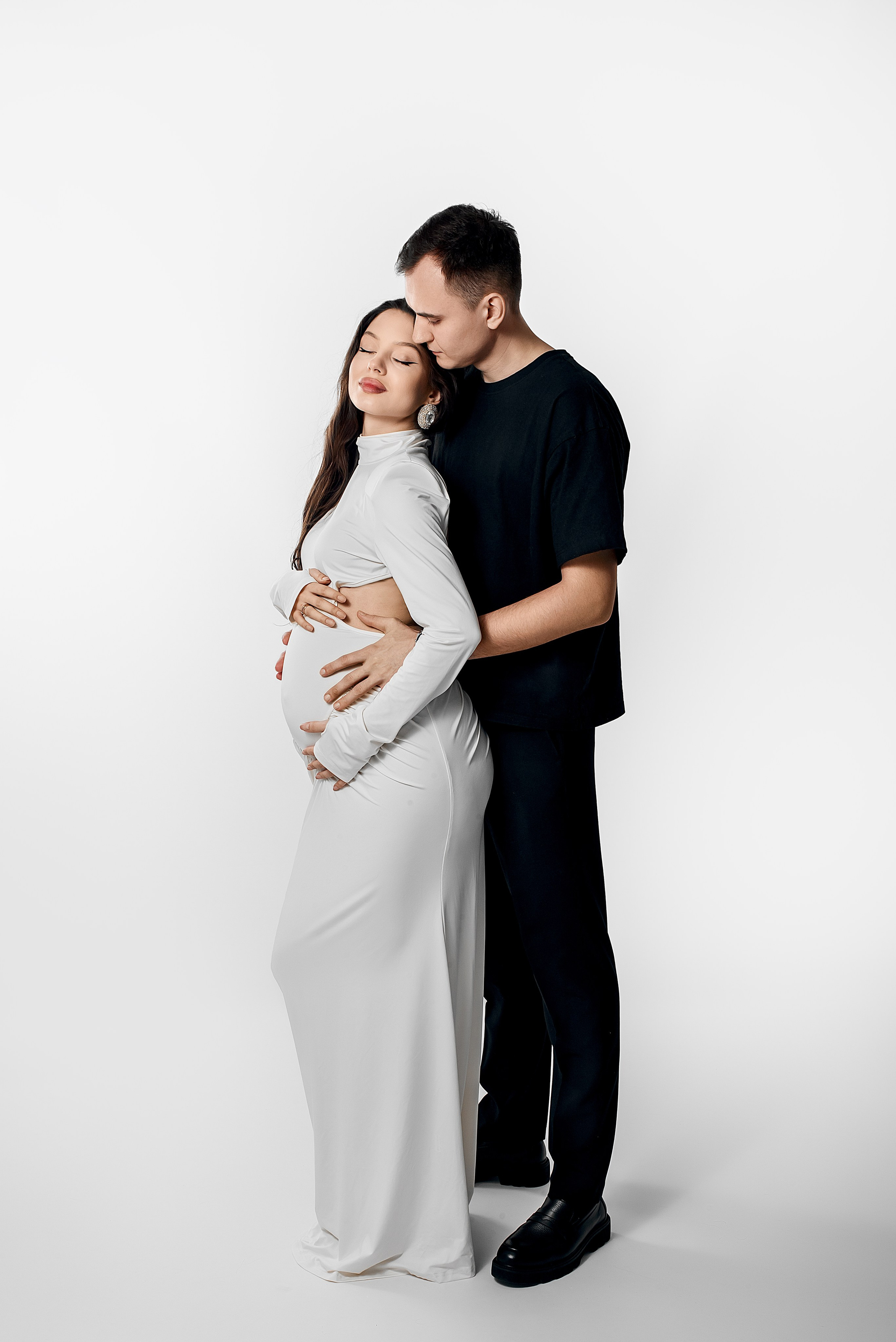 Анастасия и Евгений. Фотограф беременности и новорожденных в Рязани