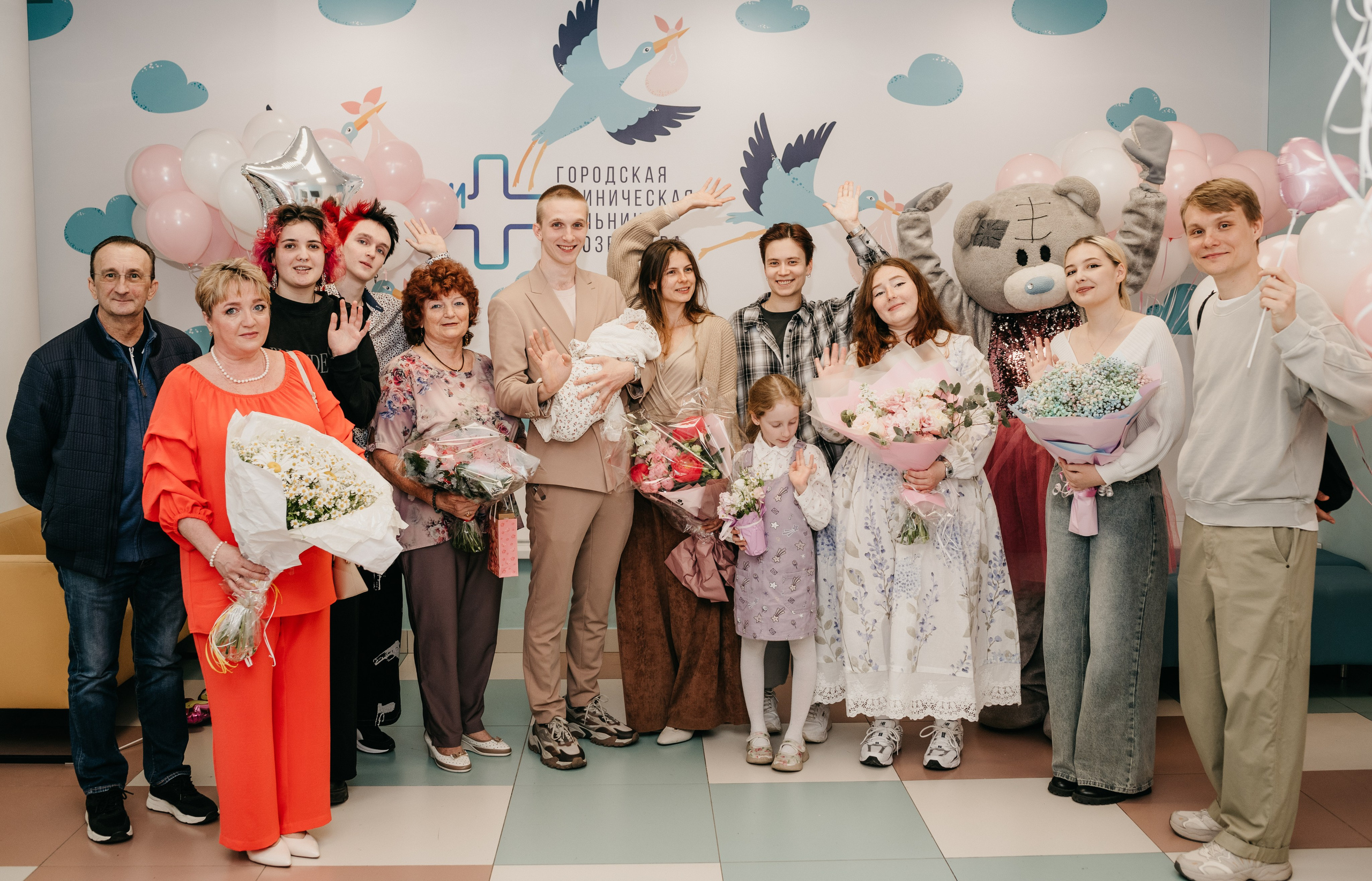 Выписка Авроры. Фотограф на выписку из роддома в Москве и МО