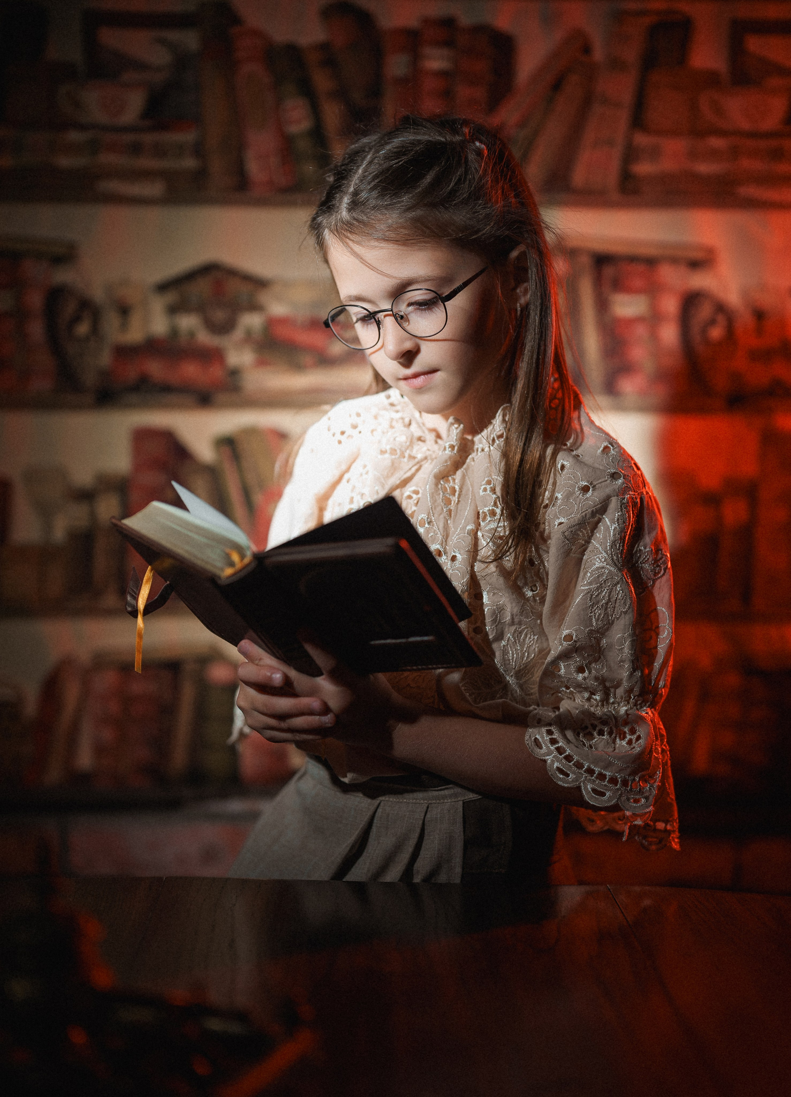 Мастер класс для детской школы по фотопозированию. Фотограф Олег Сотник