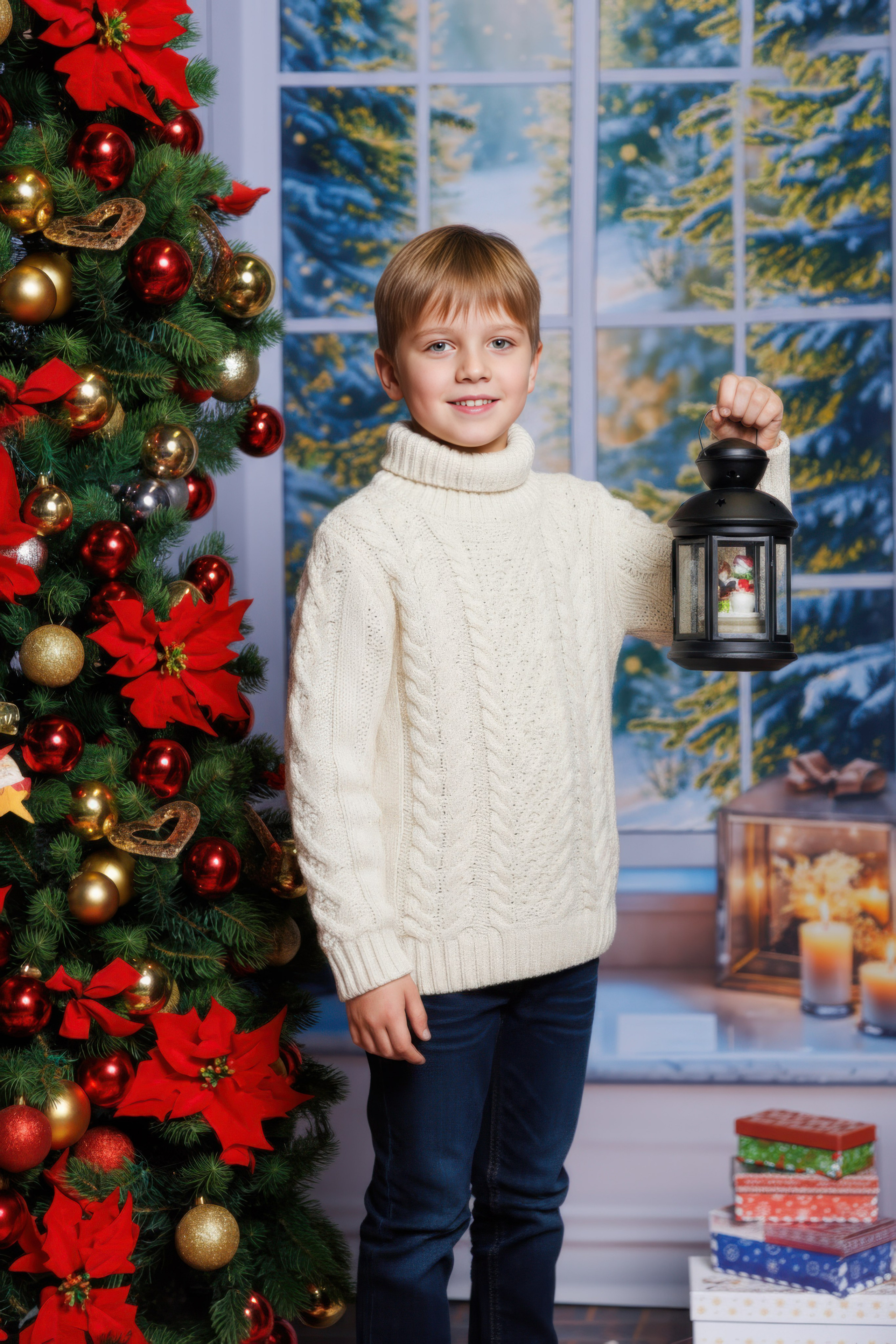 Рождество. Детская фотостудия Москва