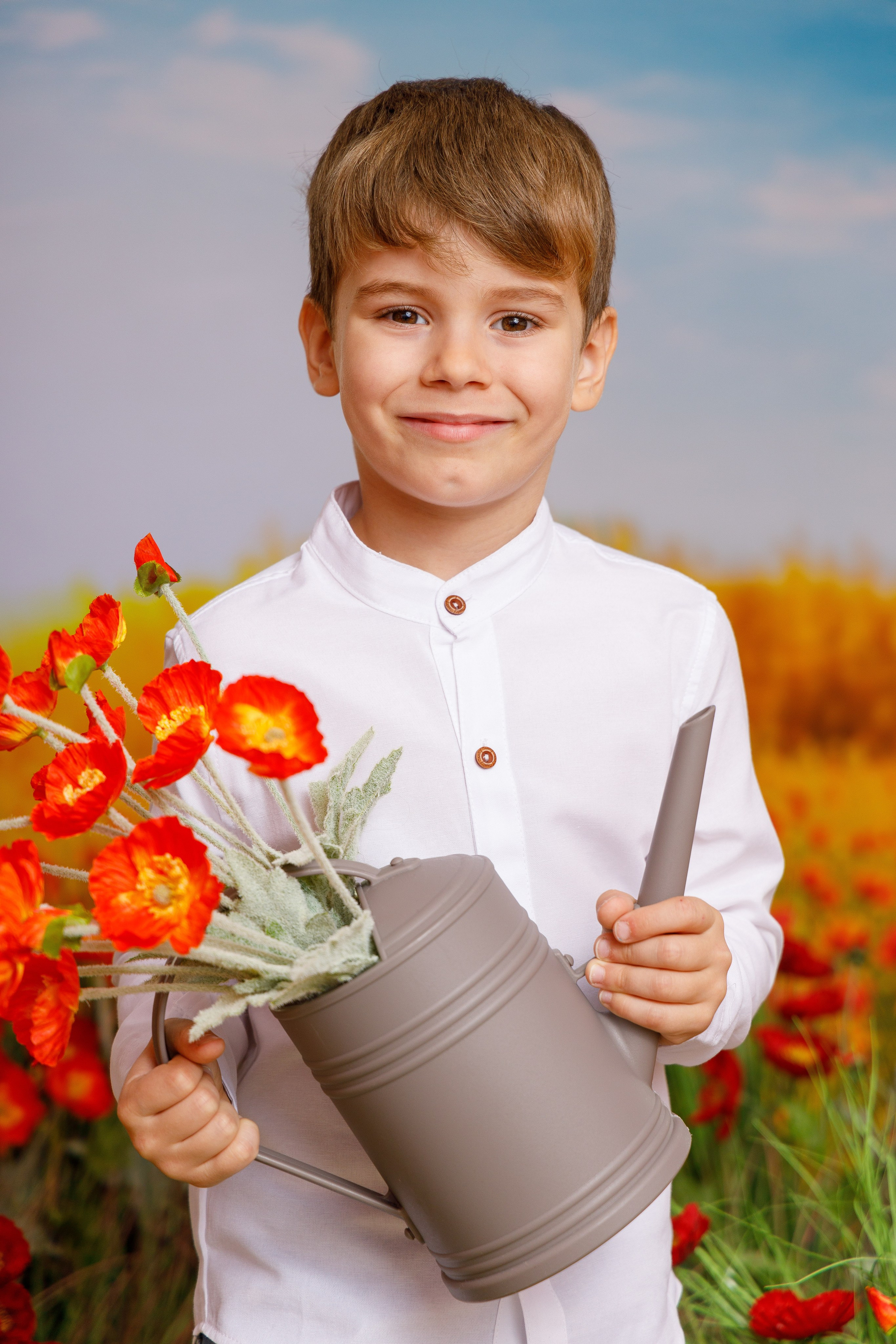 Маки. Детская фотостудия Москва
