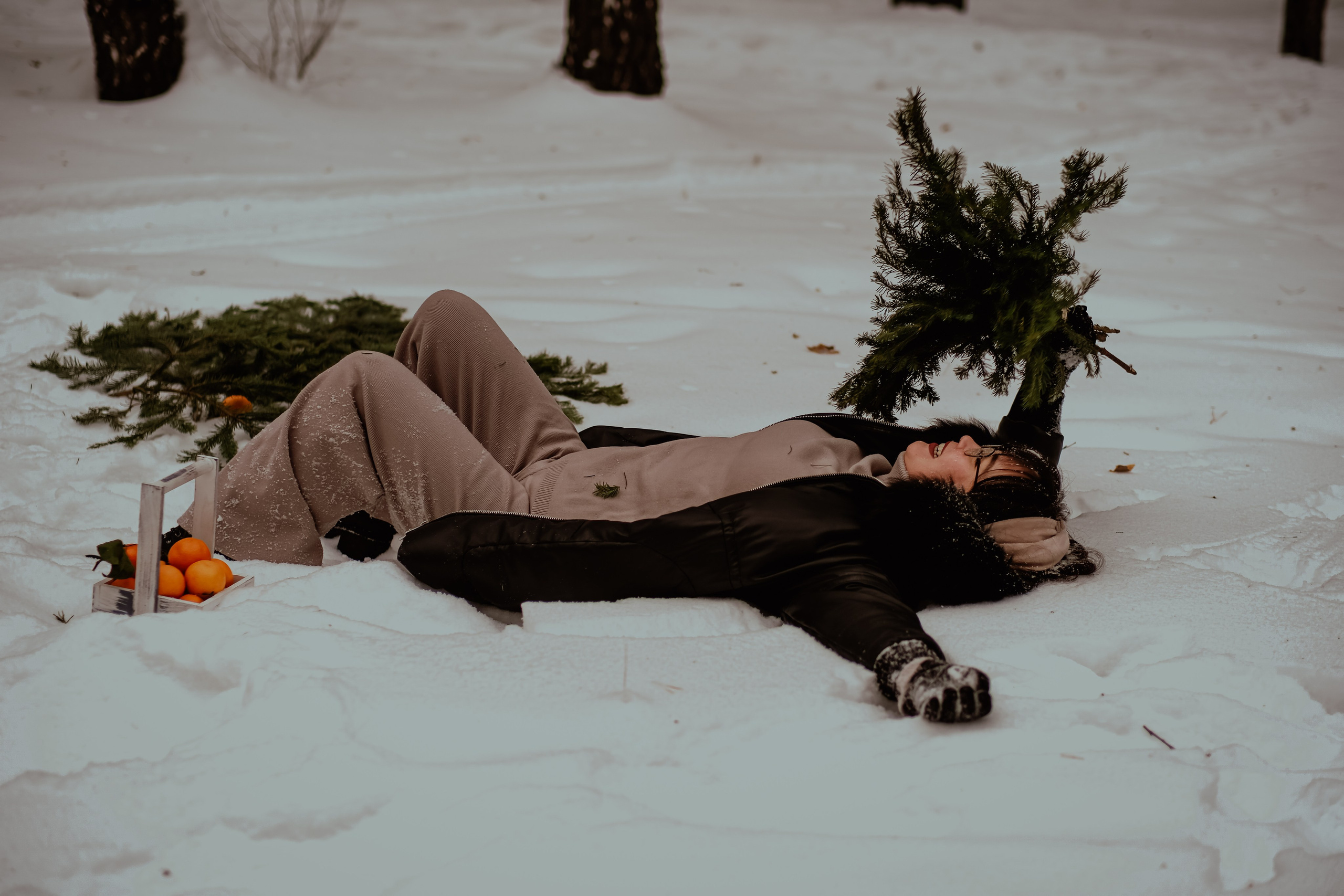 Зимняя прогулка. Свадебный фотограф Челябинск