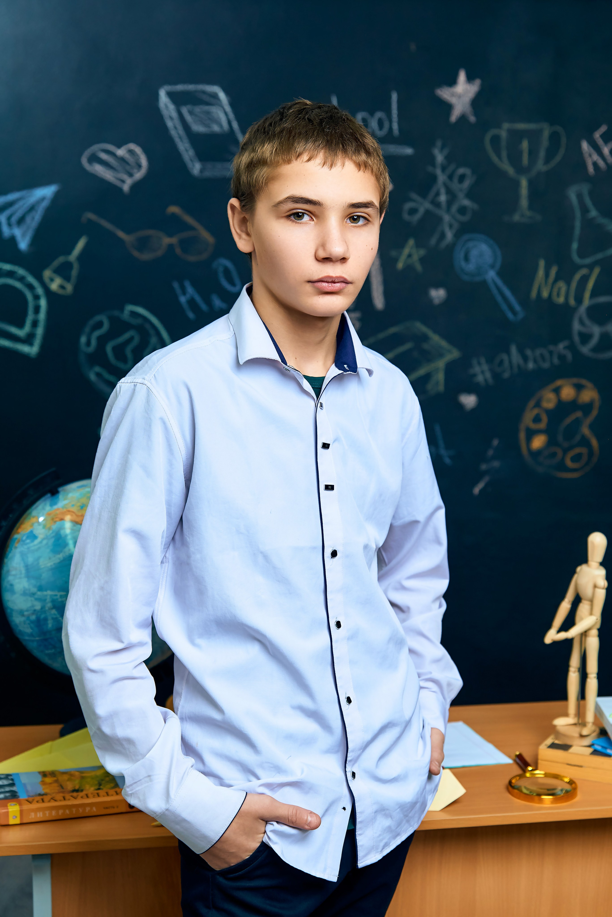 9А класс Хотынецкая СОШ выпуск 2025. Фотограф в Орле Павел Черкасов