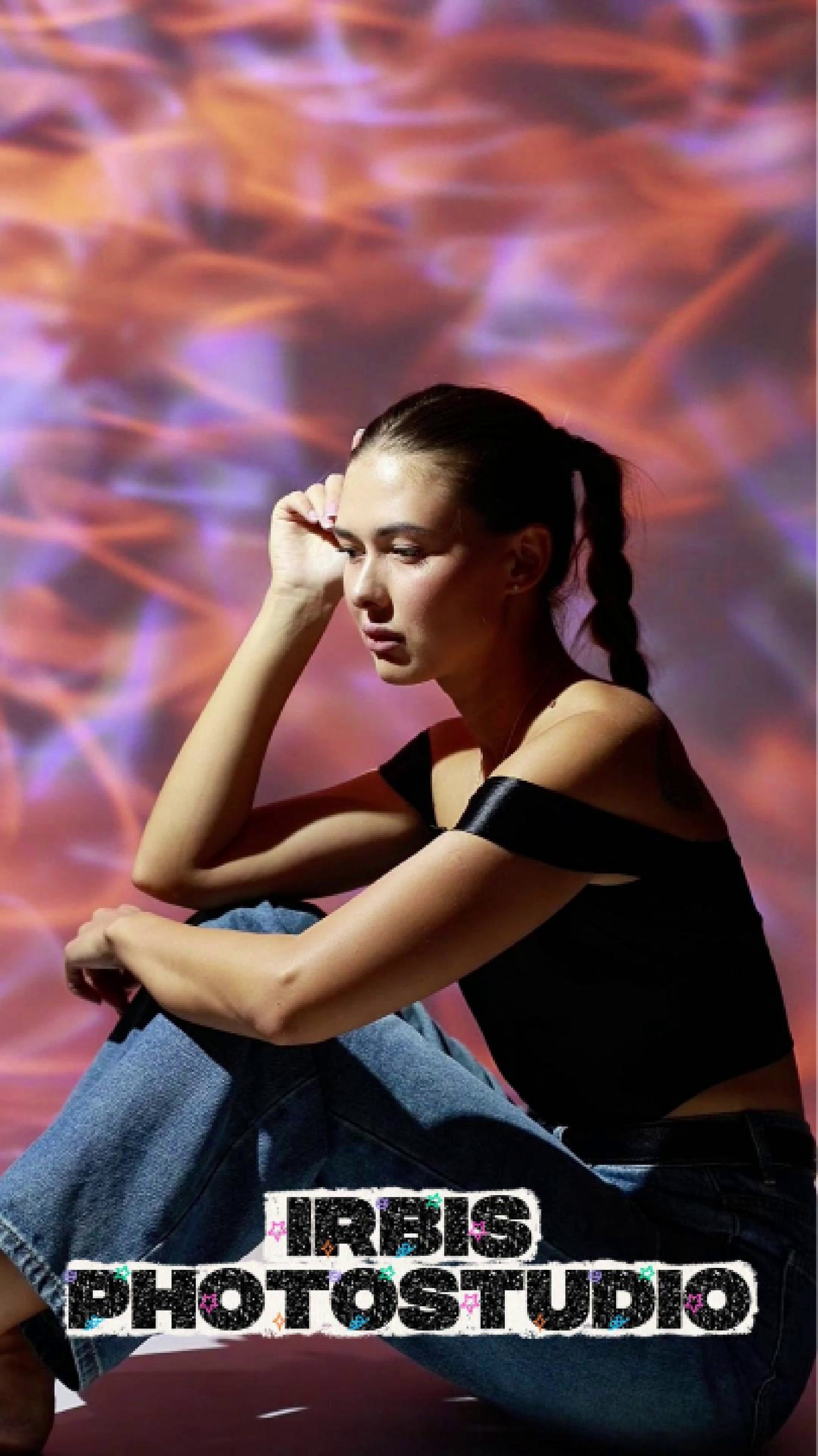 Фотосреда «Закатная лампа». Фотограф Ирина Бобрешова. Коряжма