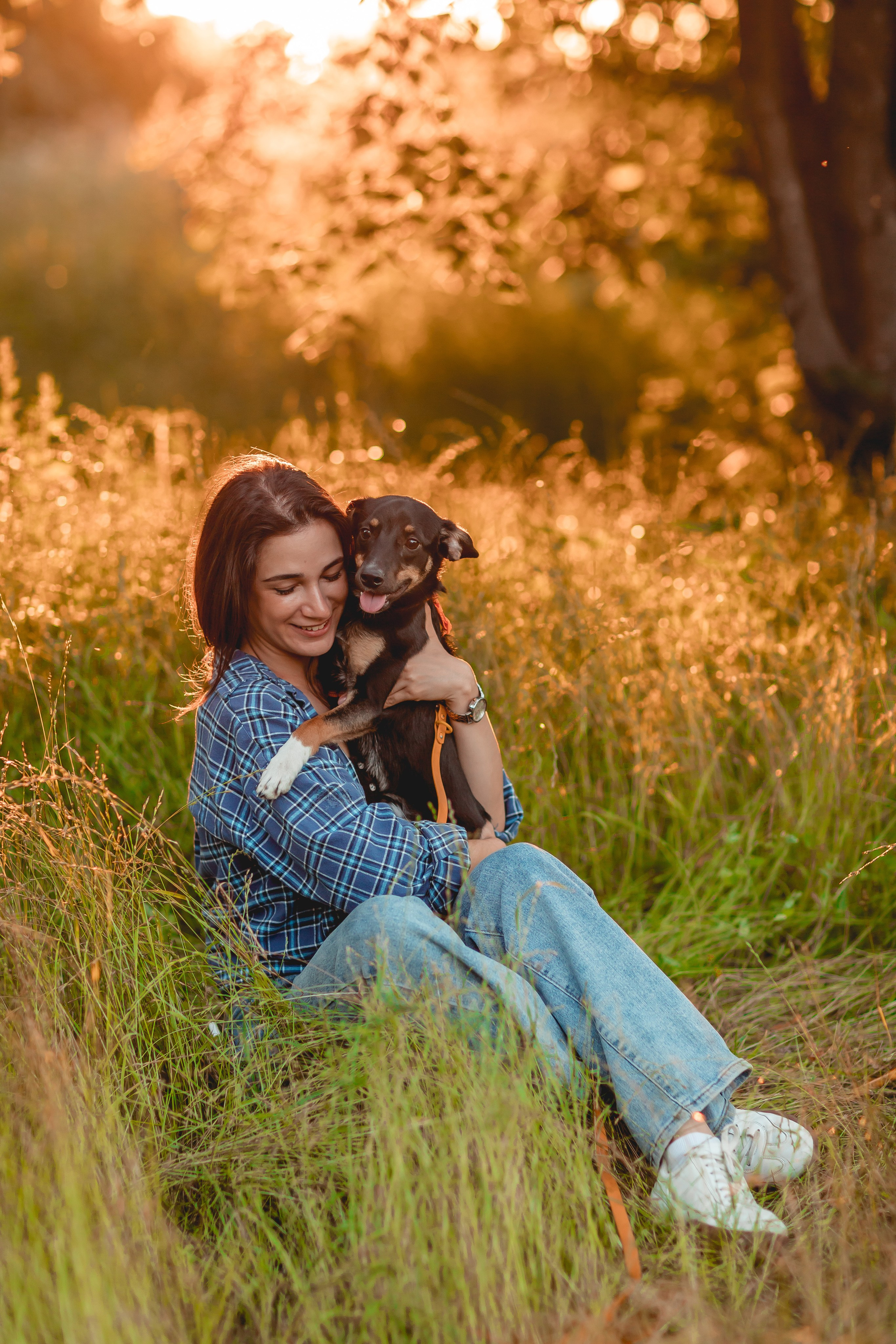 Наташа, Коля, Люк и Мартин. Семейный фотограф анималист Мария Крючкова