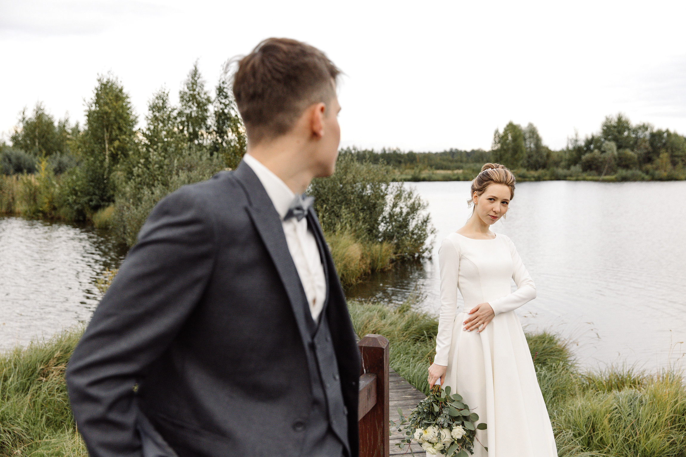 Единение с природой. Свадебный день Кати и Саши