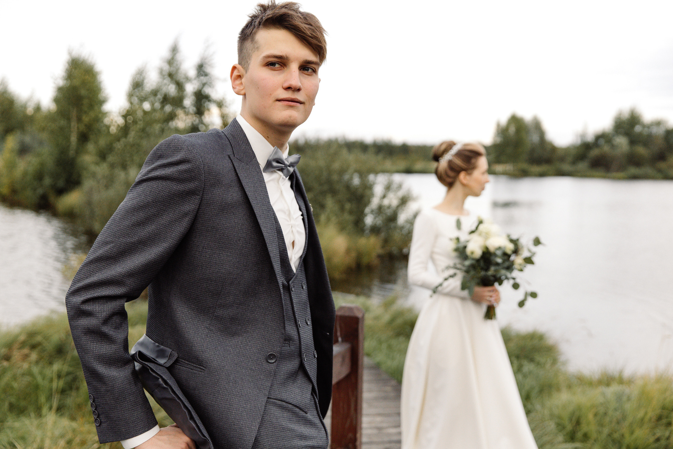 Единение с природой. Свадебный день Кати и Саши