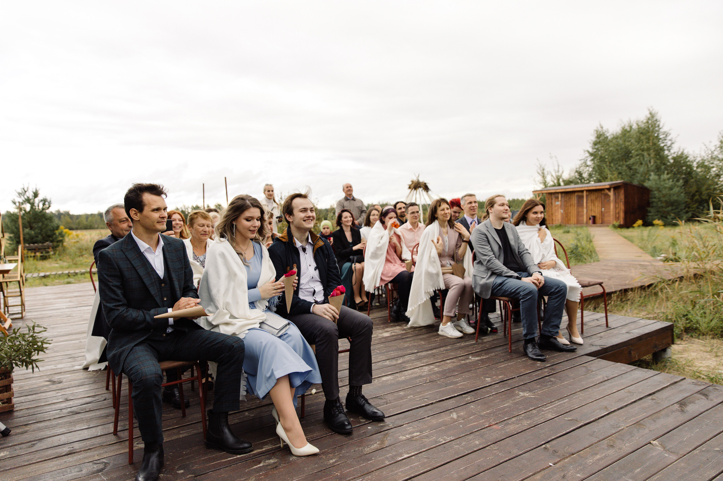 Единение с природой. Свадебный день Кати и Саши