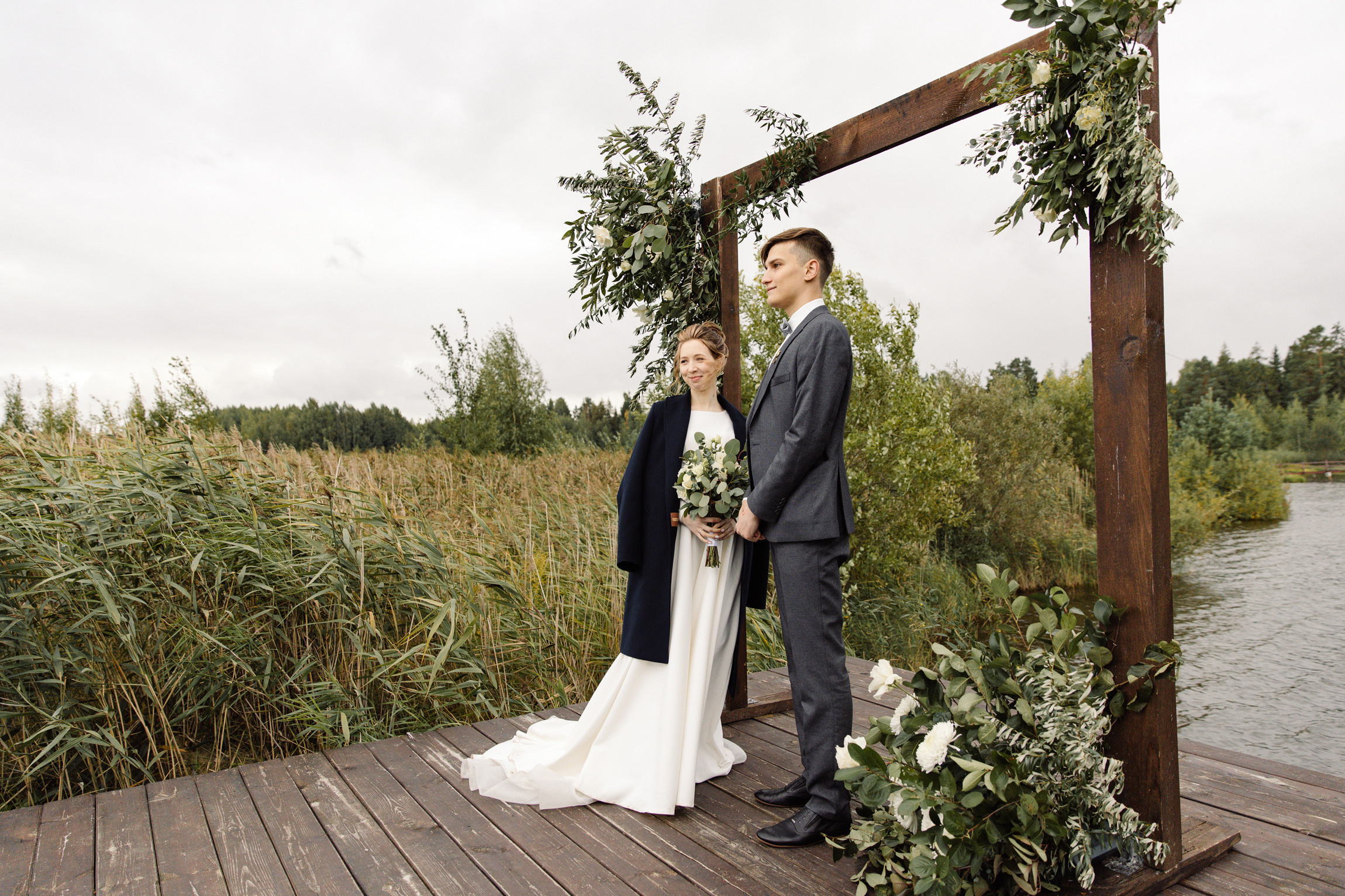 Единение с природой. Свадебный день Кати и Саши