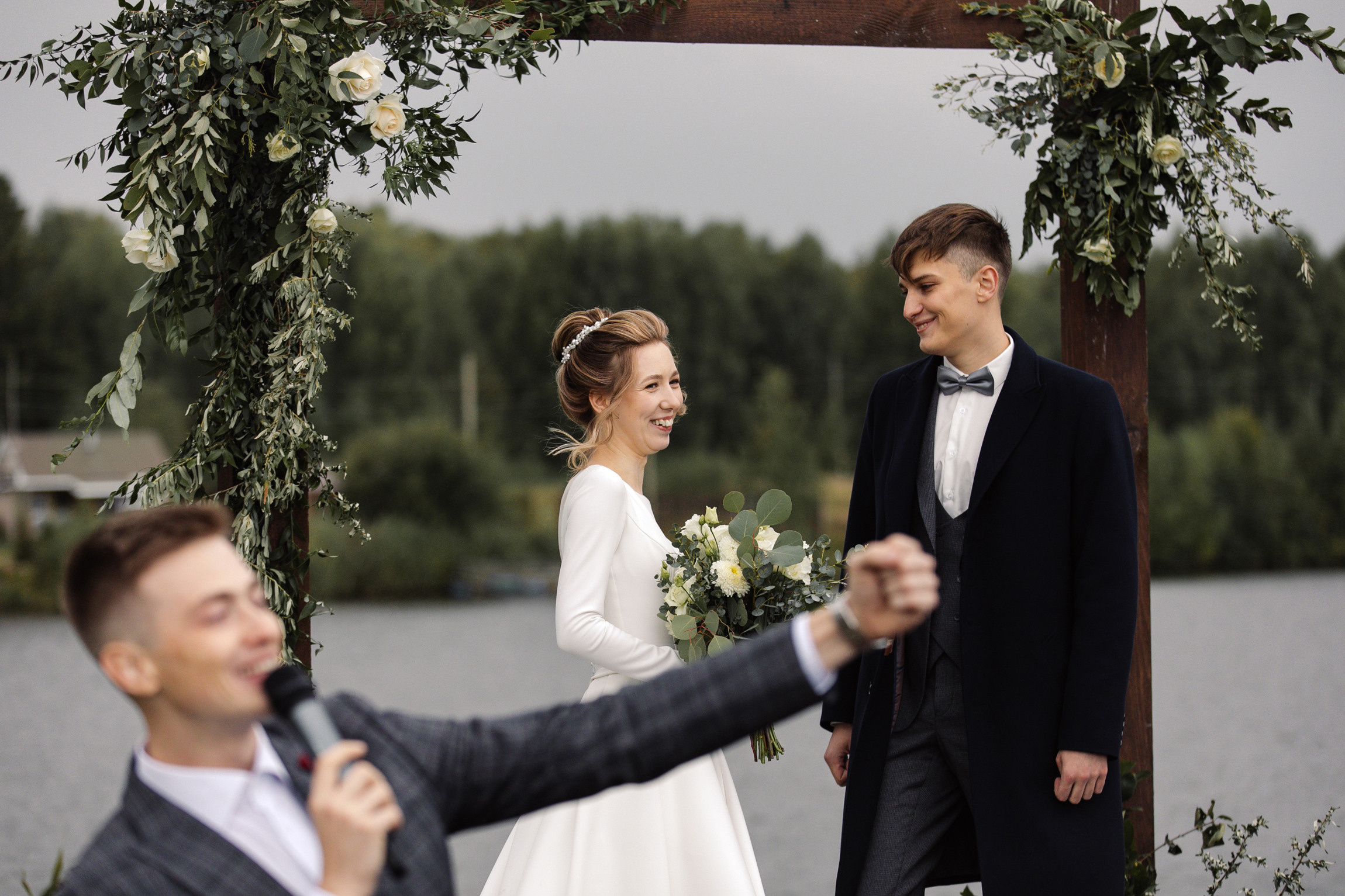 Единение с природой. Свадебный день Кати и Саши